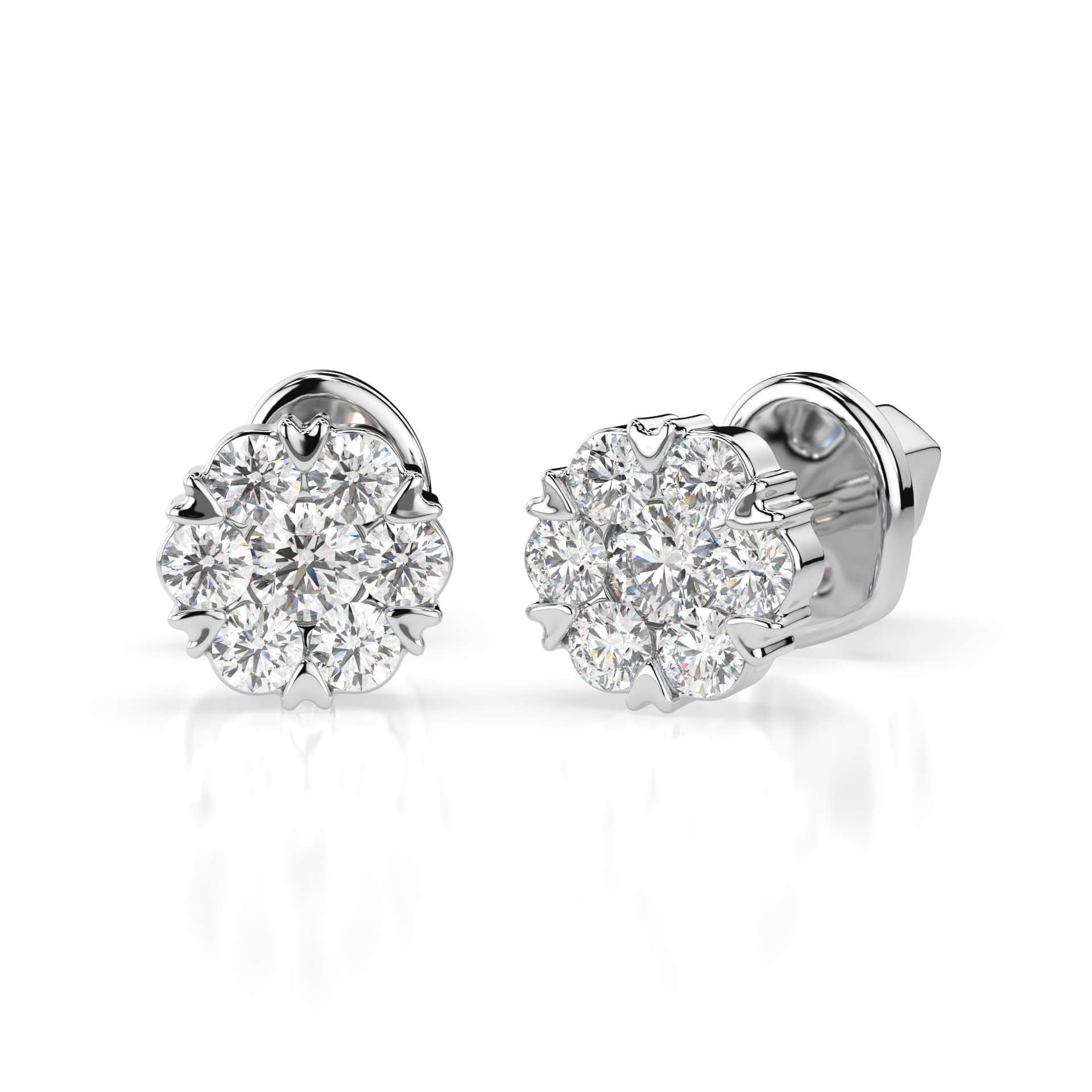 Серьги Иллюзия