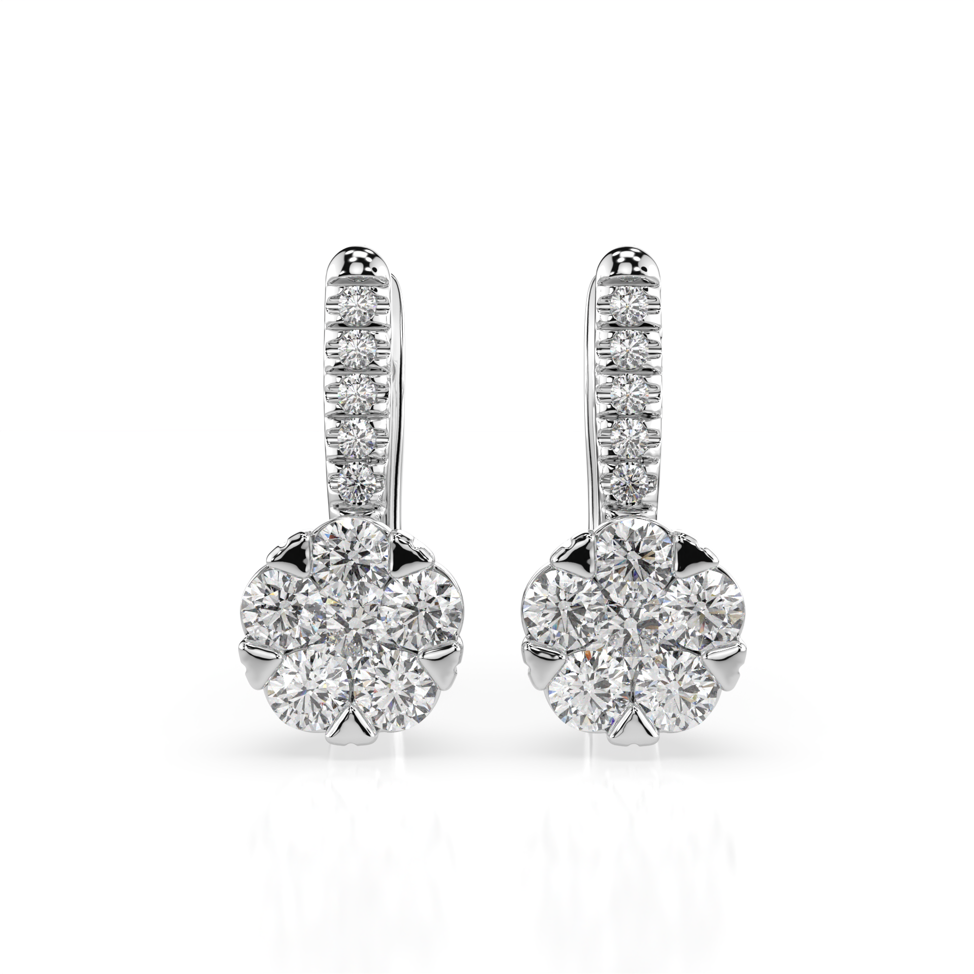 Серьги Иллюзия