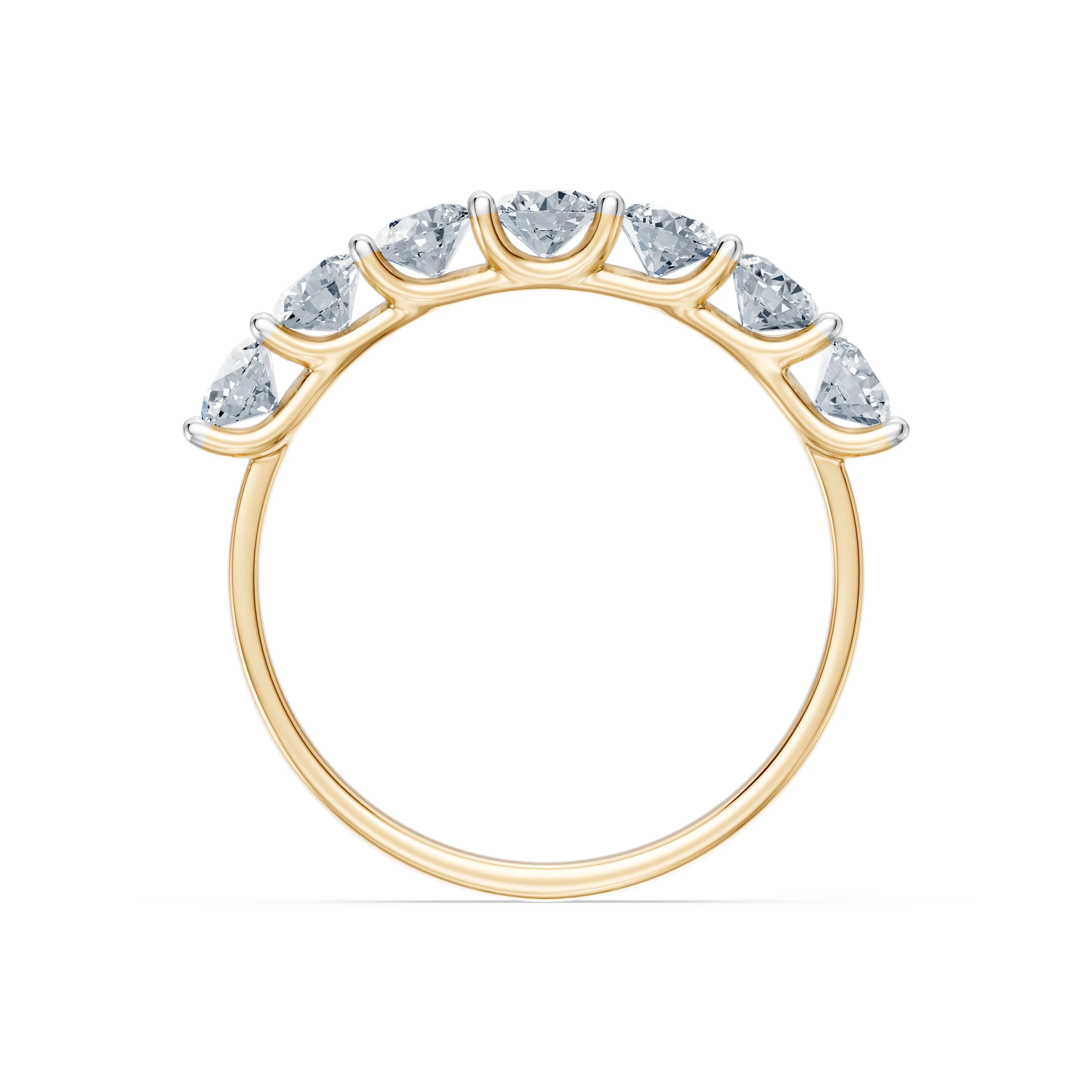 Bague Bonheur Sincère Éternité 0,15 ct — vue 5