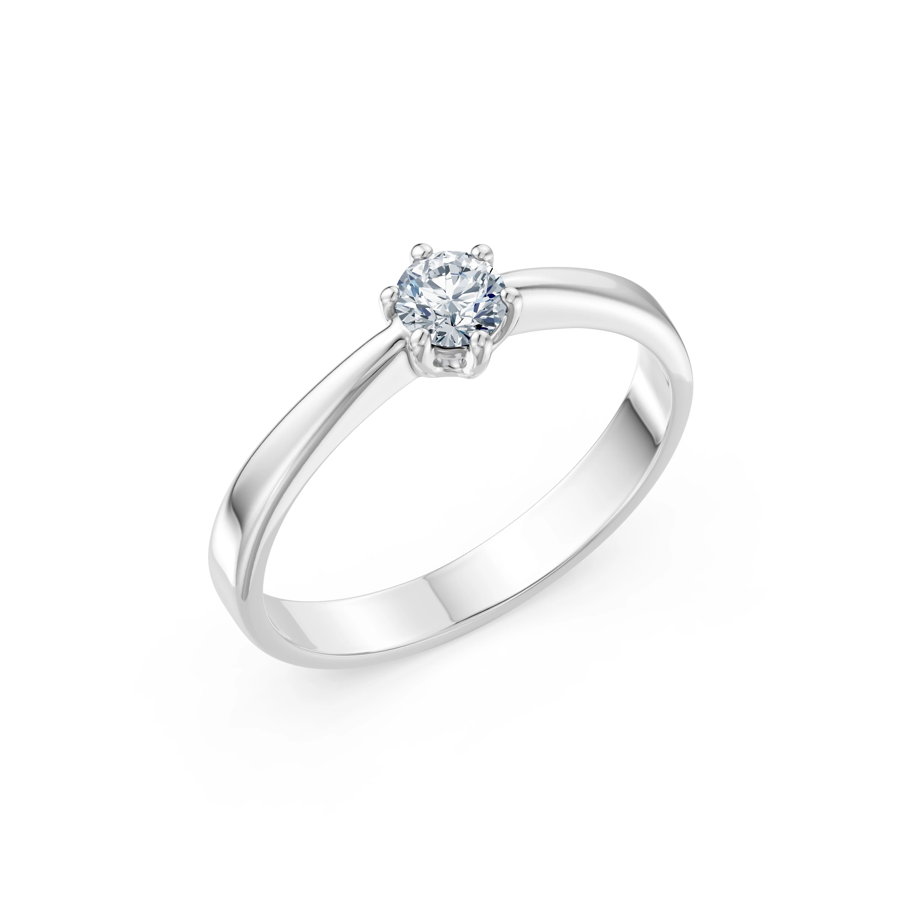 Bague Palais Légendaire Solitaire 0,3 ct · 4,2 mm — vue 1