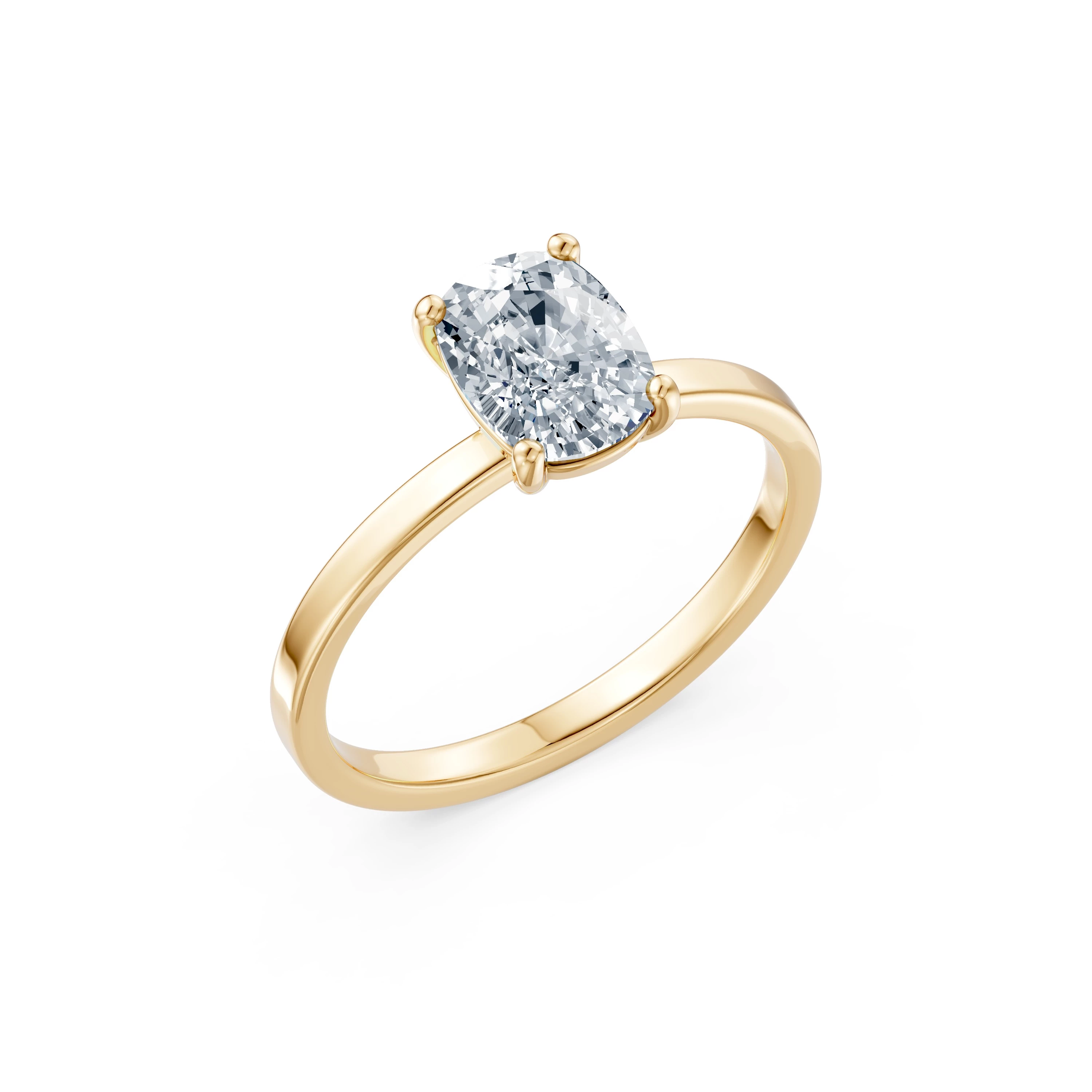 Bague Merveille Incomparable Solitaire coussin 1,5 ct · 1,5 mm — vue 4