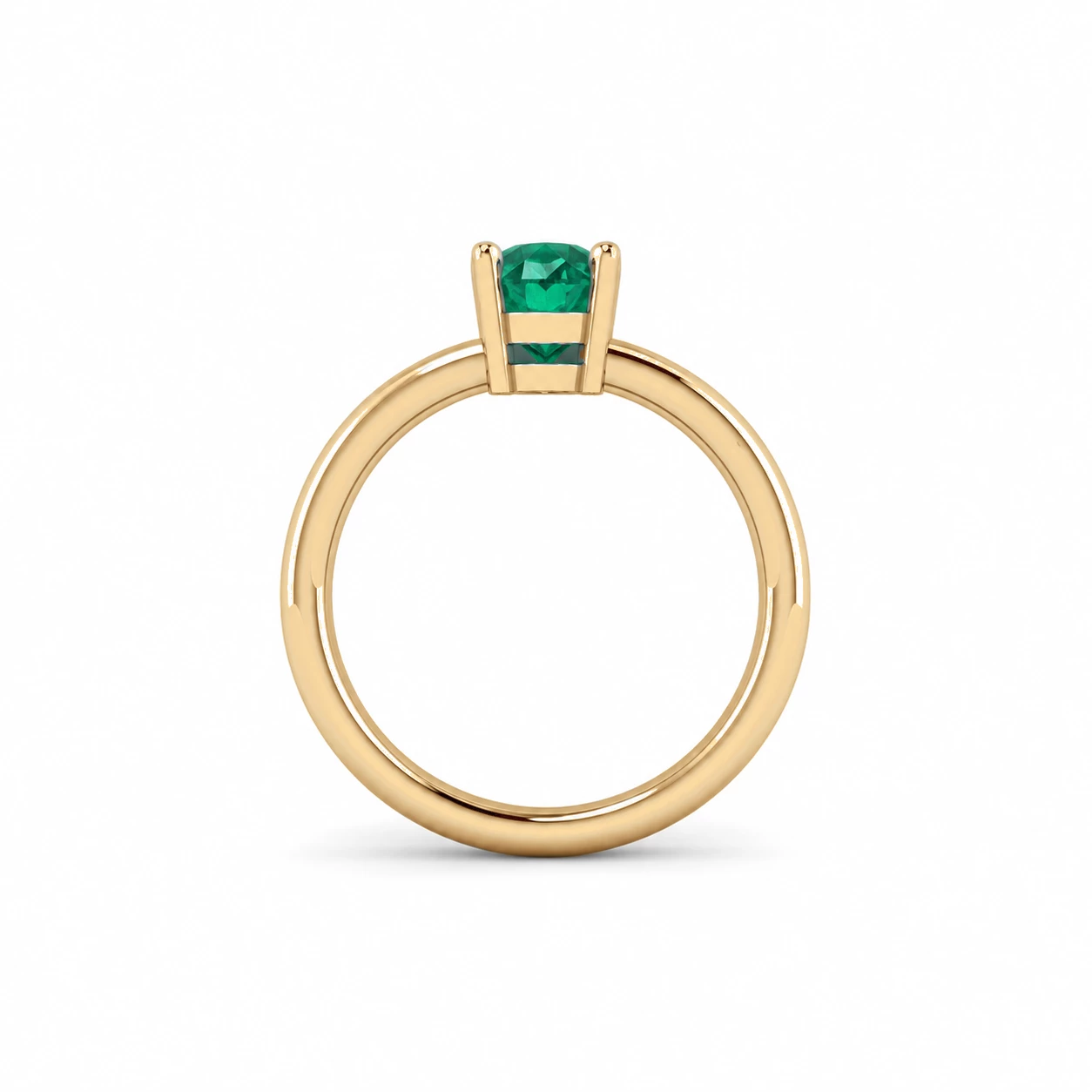 Bague Princesse Somptueuse Pierre Précieuse ovale 0,65 ct — vue 8