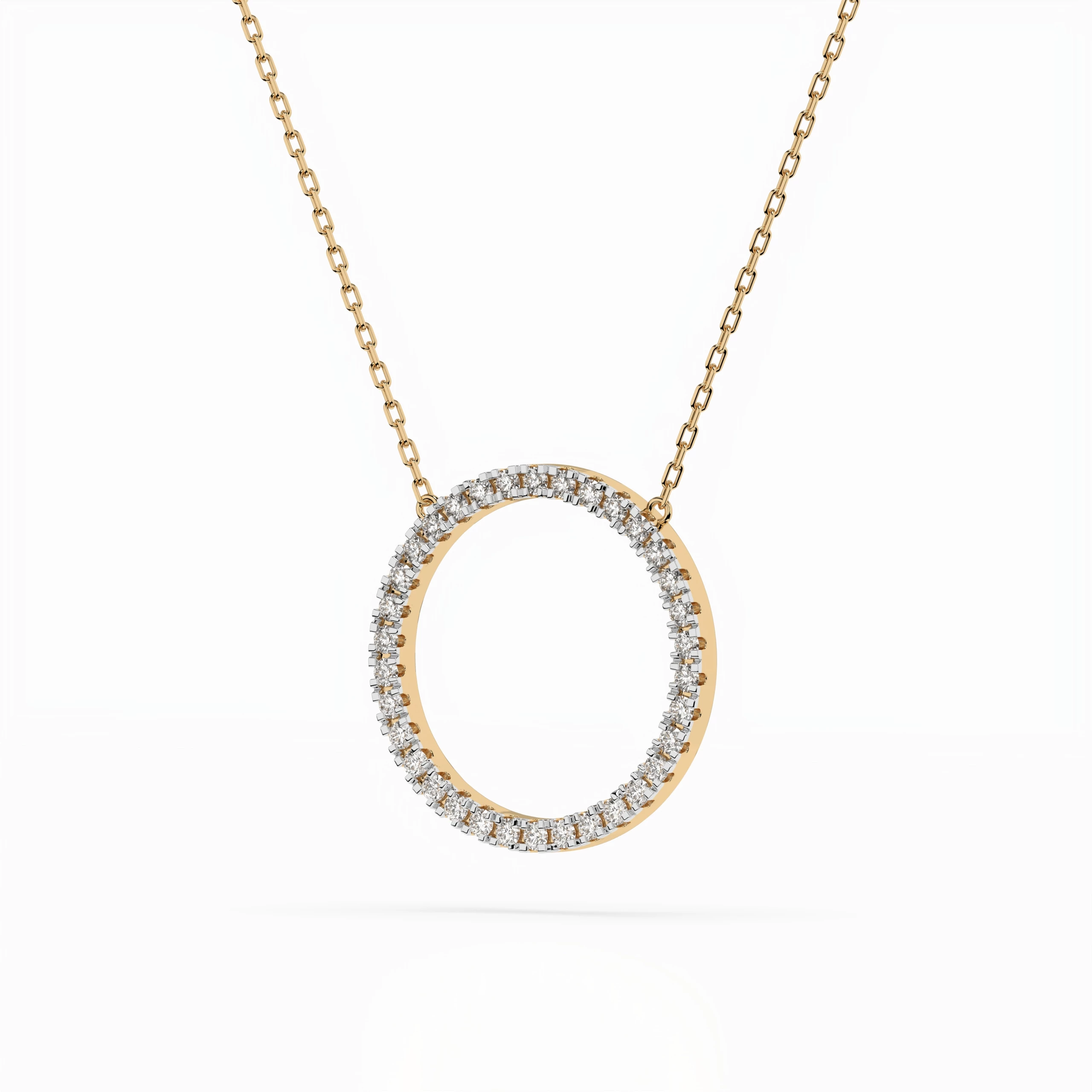 Collier Beauté Incomparable Minimalisme ronde 0,2 ct — vue 5