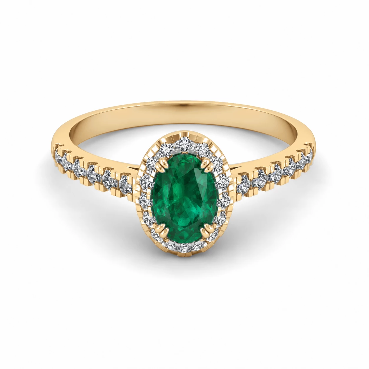 Bague Privilège Impérial Pierre Précieuse ovale 0,42 ct — vue 9