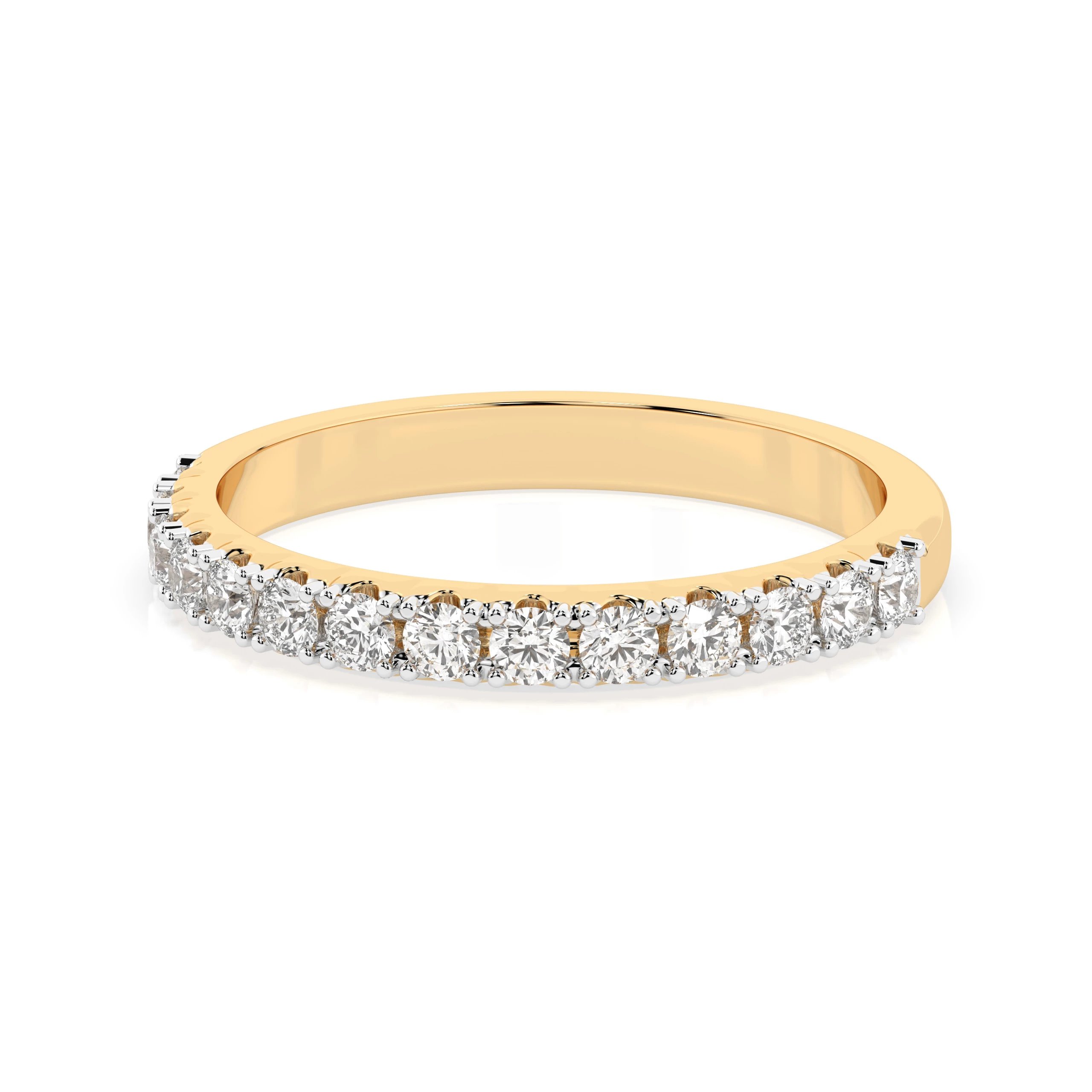 Bague Éclat Délicat Éternité ronde 0,42 ct — vue 6