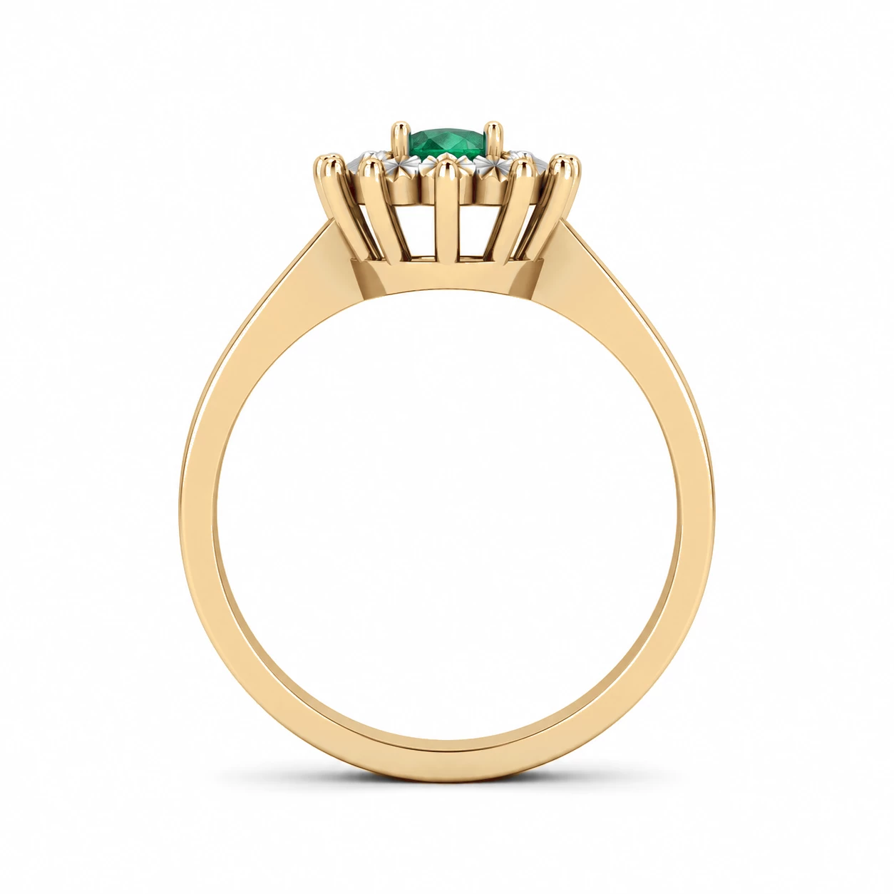 Bague Sceptre Magnifique Pierre Précieuse ovale 0,42 ct — vue 8