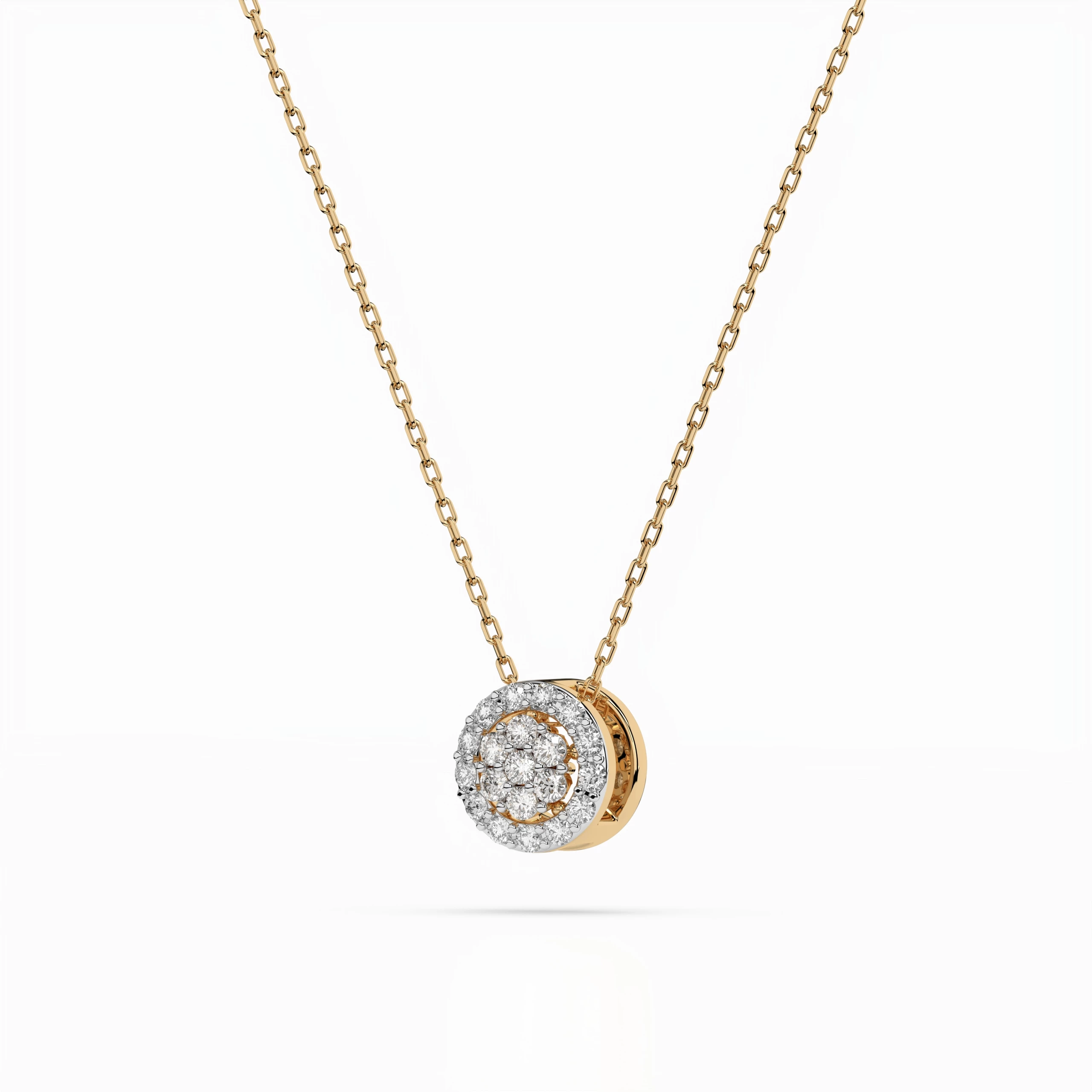 Collier Firmament Sublime Illusion ronde 0,08 ct — vue 5
