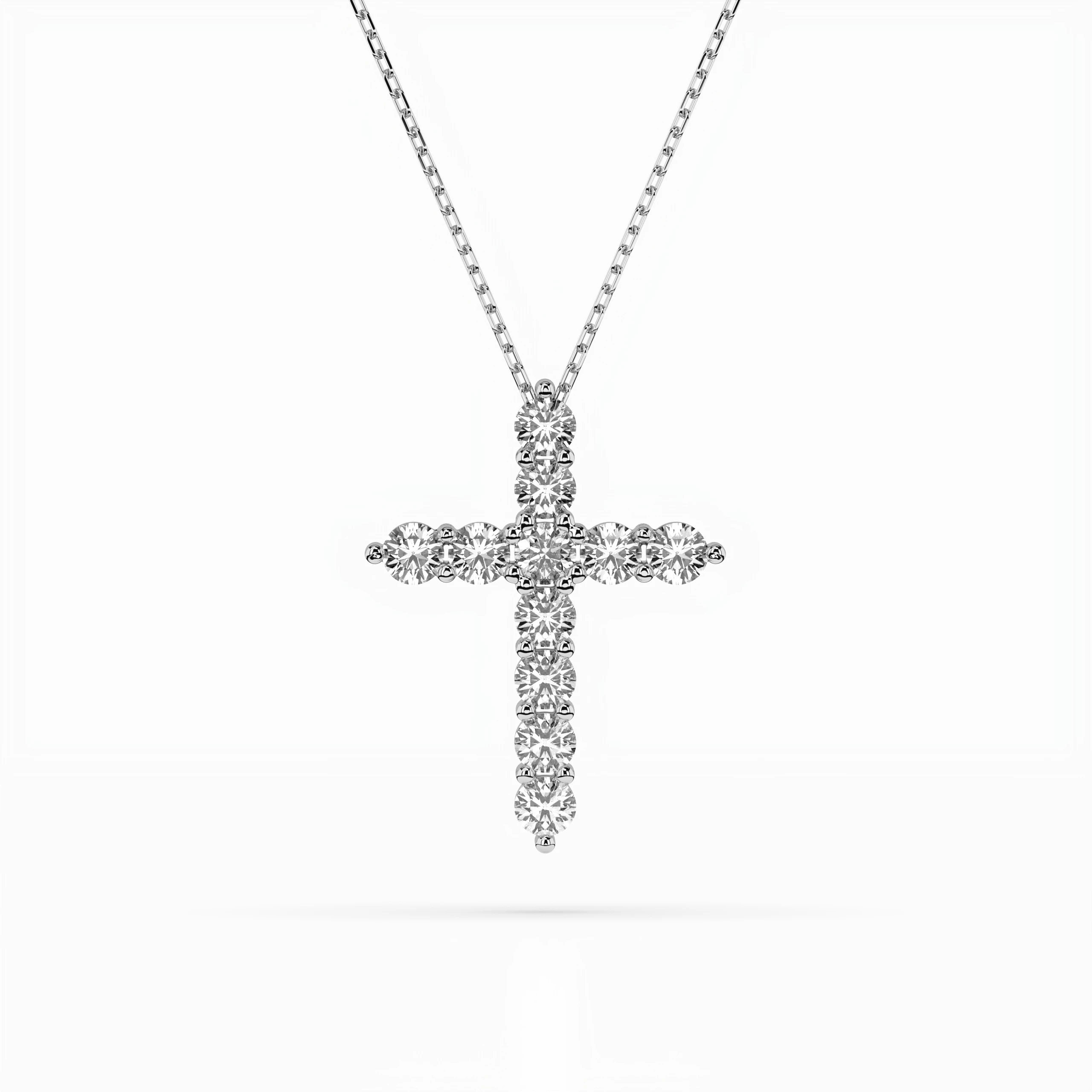 Collier Brume Magnétique Minimalisme ronde 1,65 ct — vue 1