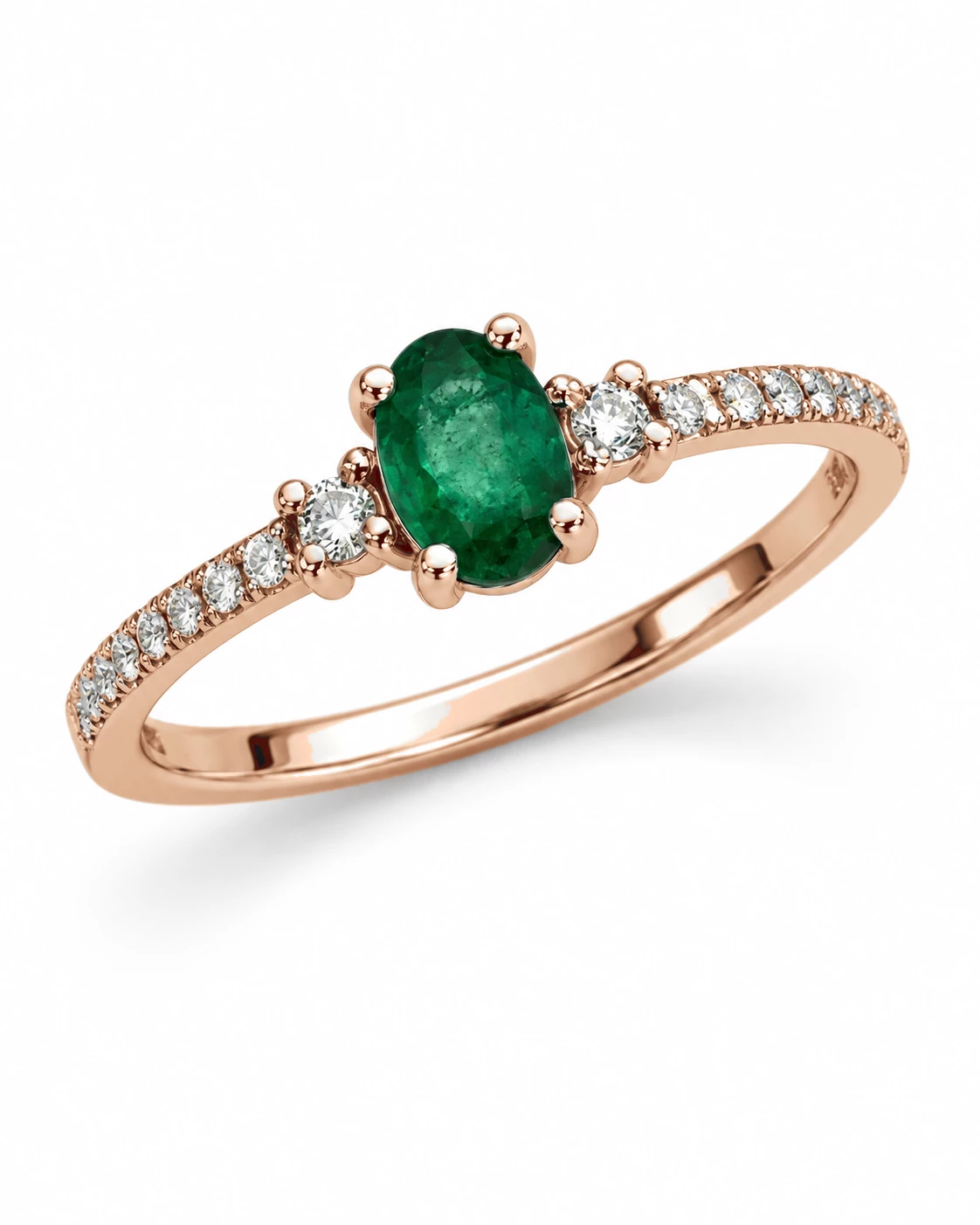 Bague Blason Éternel Pierre Précieuse 0,19 ct — vue 1