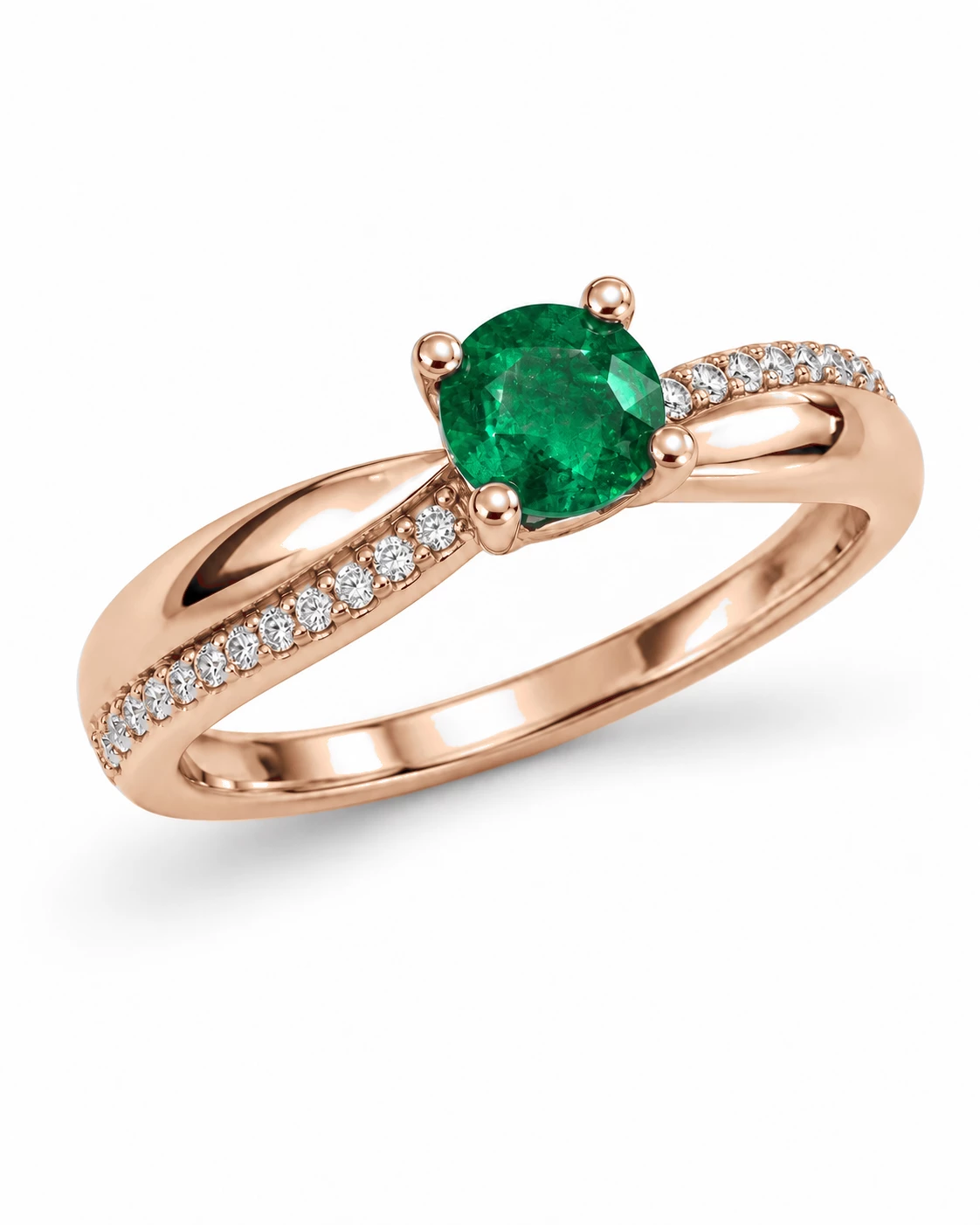 Bague Duchesse Légendaire Pierre Précieuse 0,45 ct — vue 1