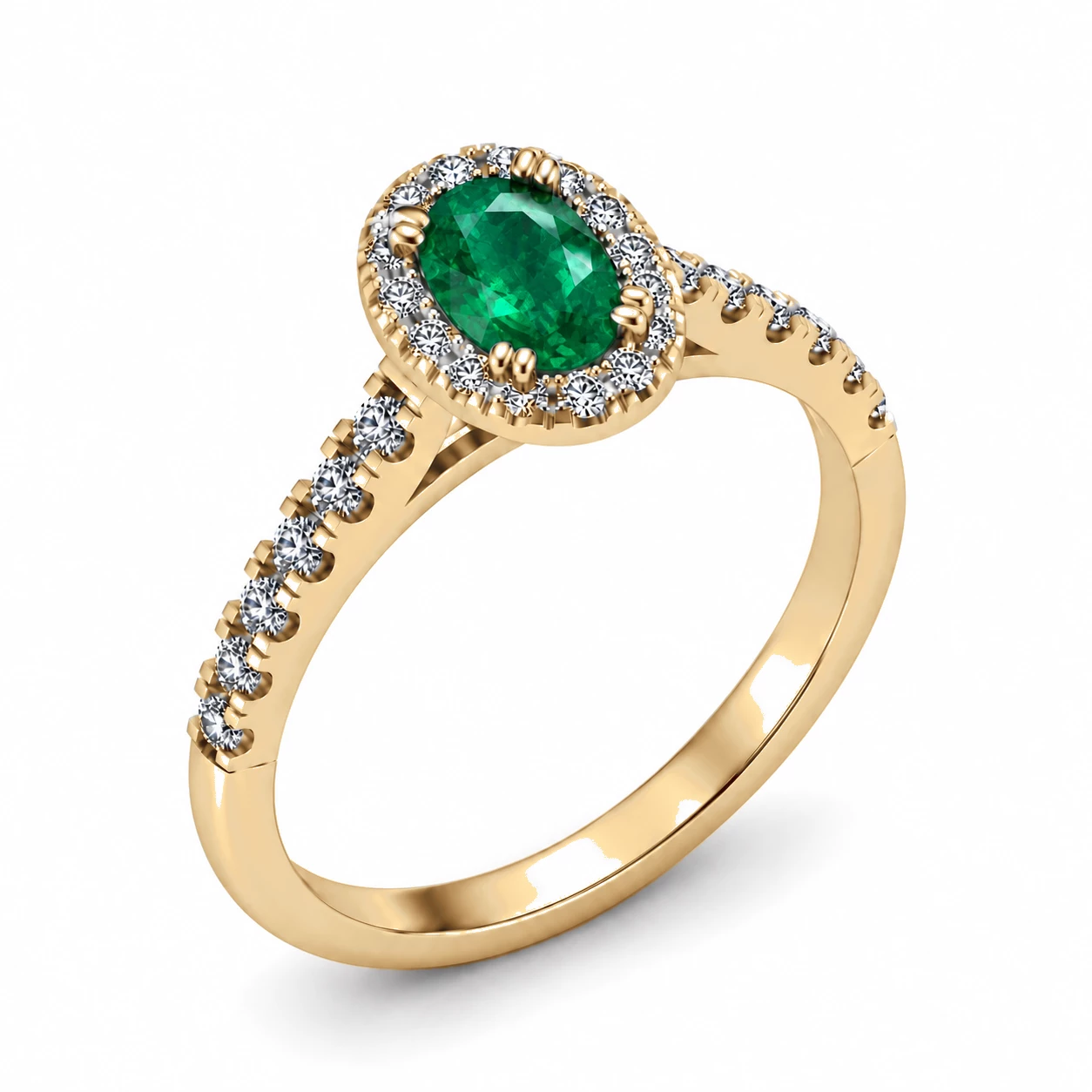 Bague Privilège Impérial Pierre Précieuse ovale 0,42 ct — vue 7