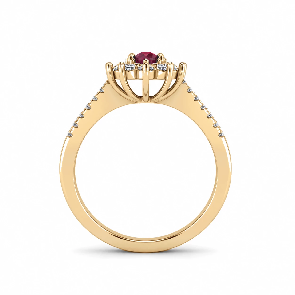 Bague Rêverie Divine Pierre Précieuse poire 0,22 ct — vue 8