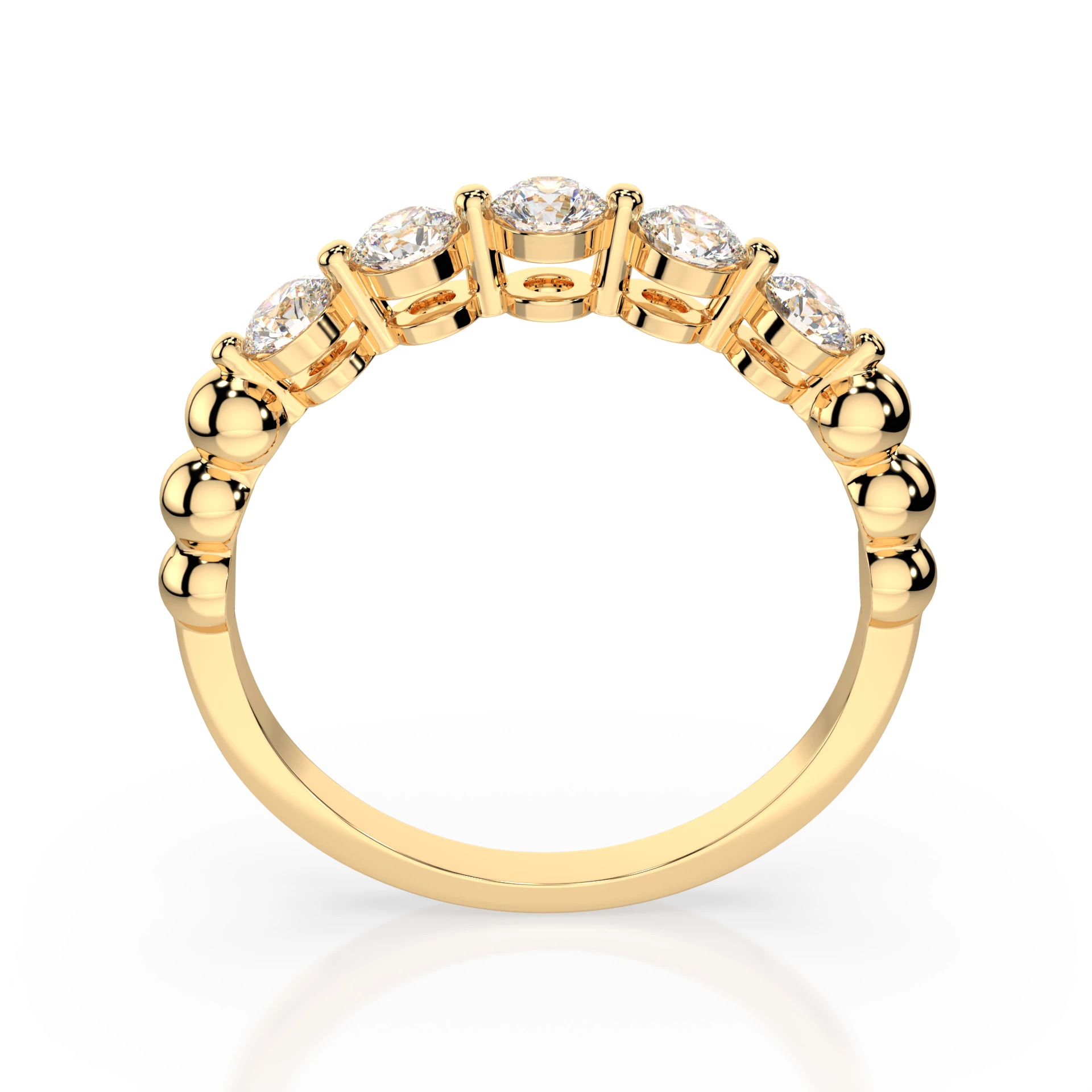 Bague L'Élégance d'un Instant Éternité ronde 0,5 ct — vue 5