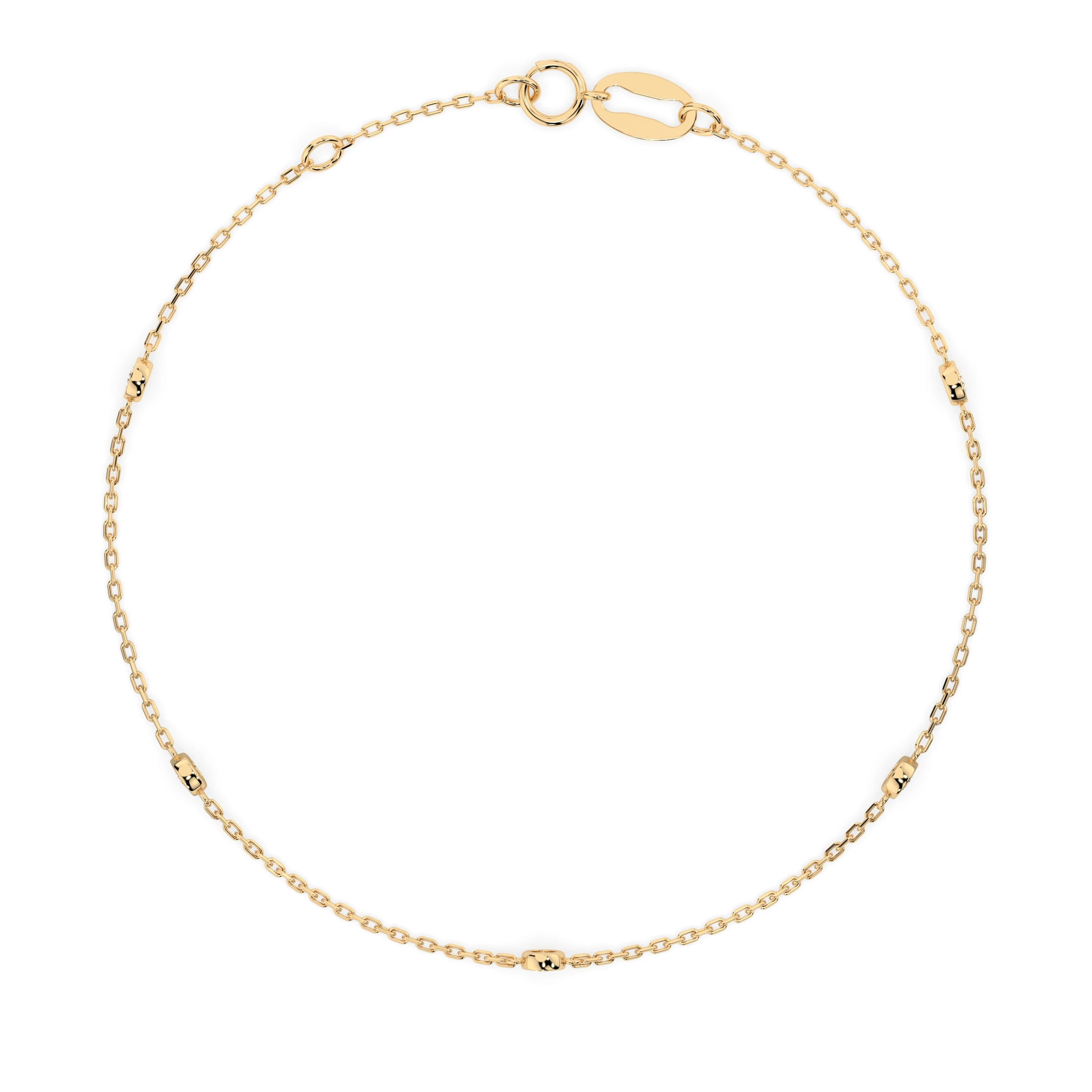 Bracelet Aube Nocturne Minimalisme ronde 0,14 ct — vue 5