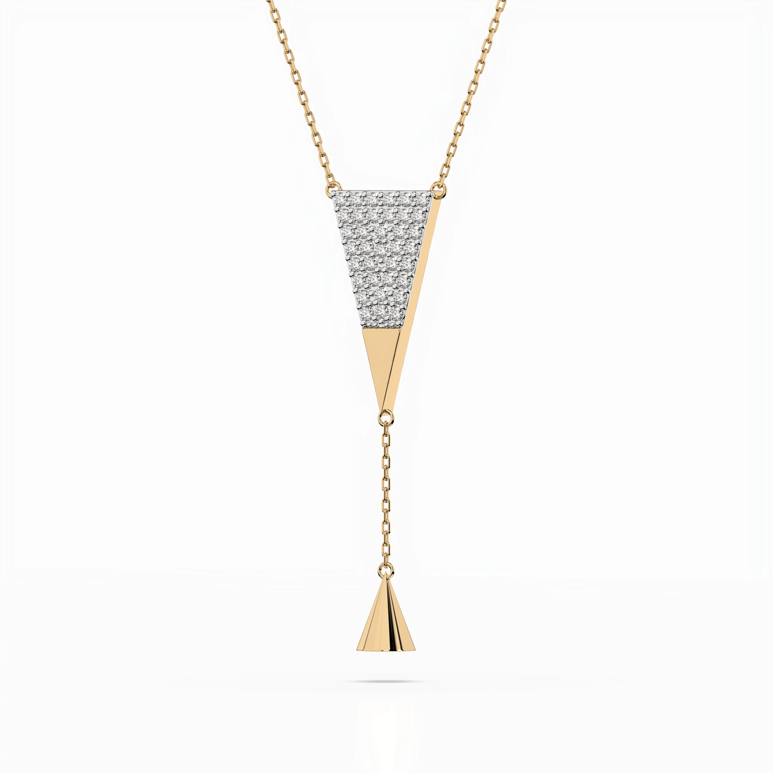 Collier Joyau Incomparable Minimalisme ronde 0,22 ct — vue 5