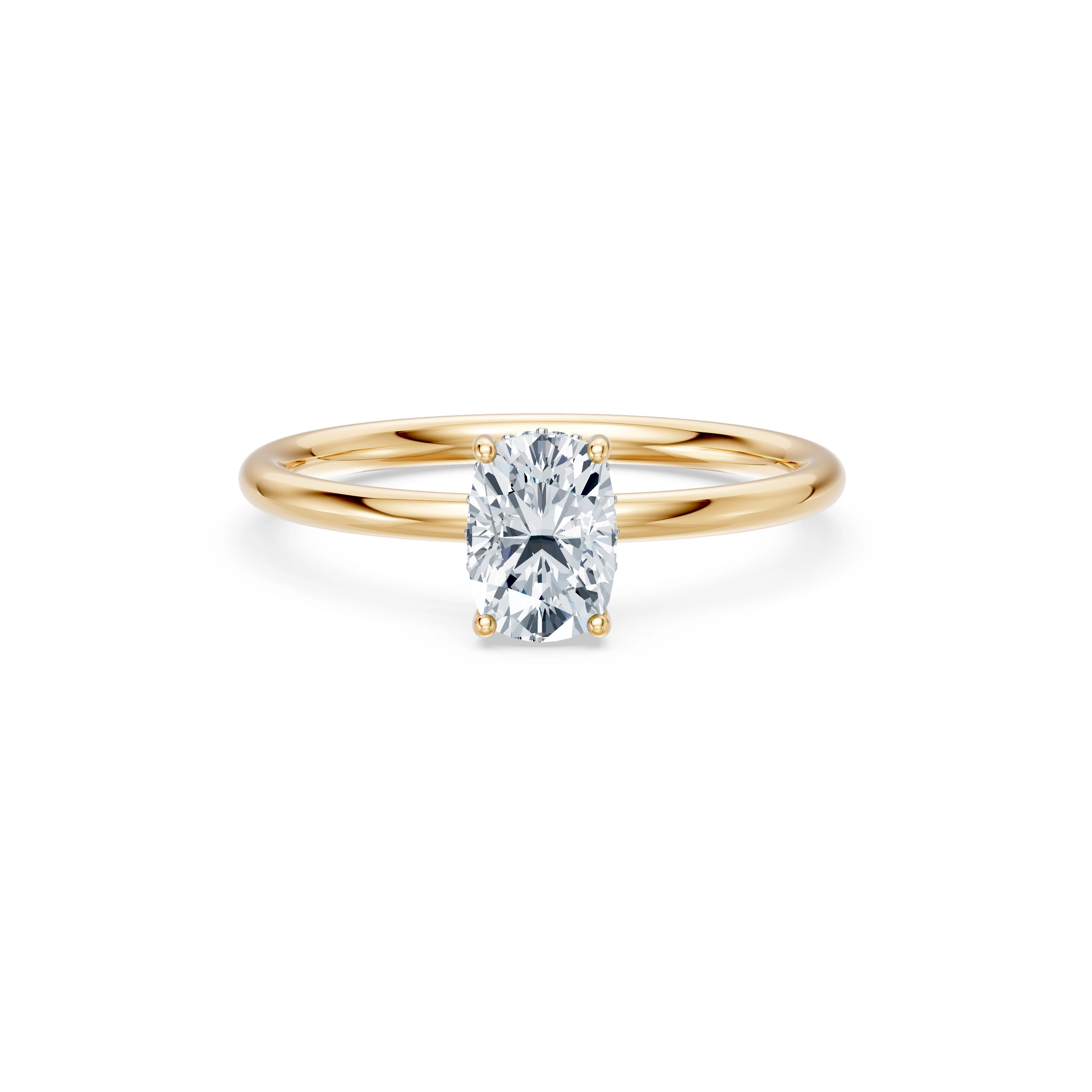 Bague Perfection Somptueuse Solitaire coussin 1 ct — vue 6