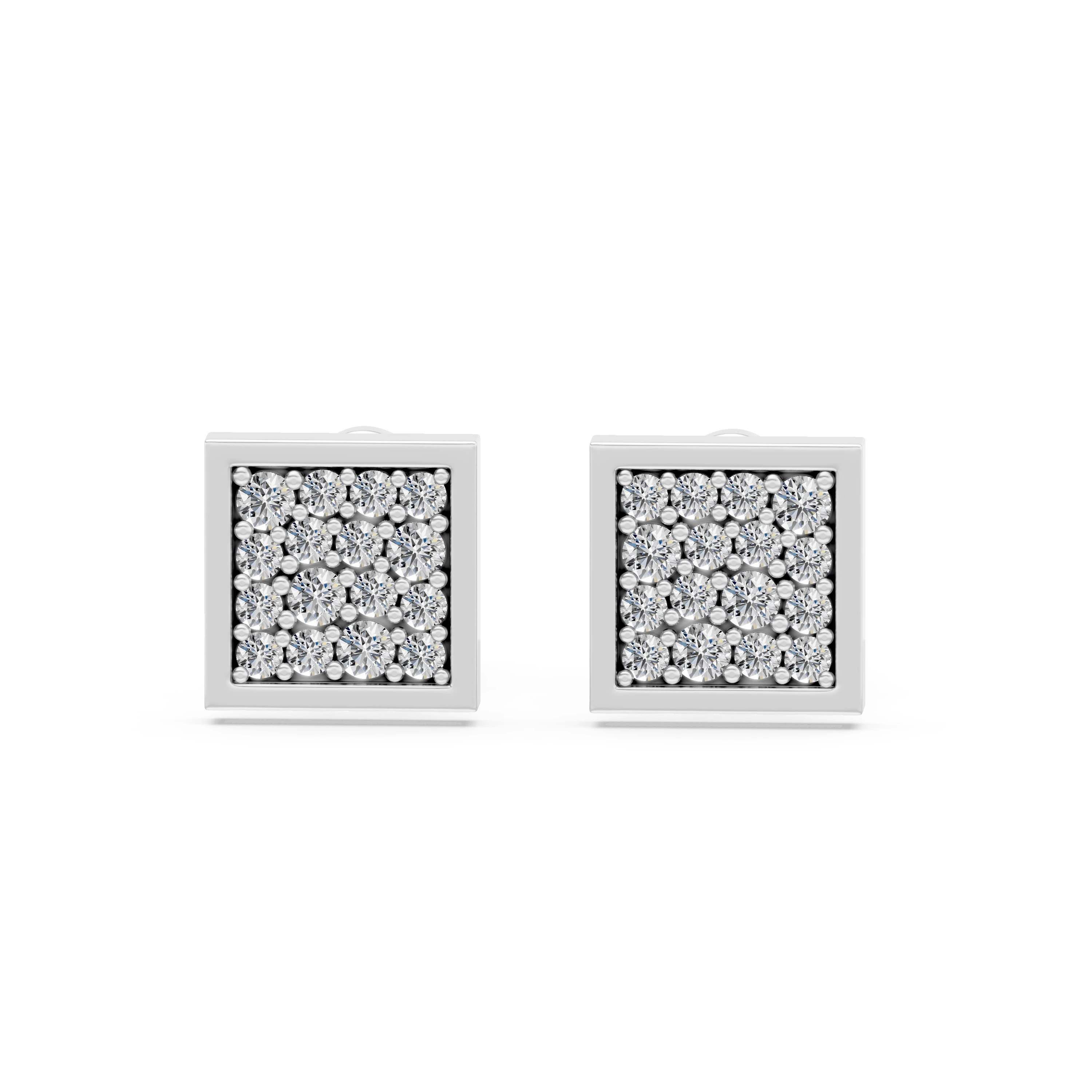 Boucles d'oreilles Nuit Impériale Minimalisme 0,01 ct — vue 1