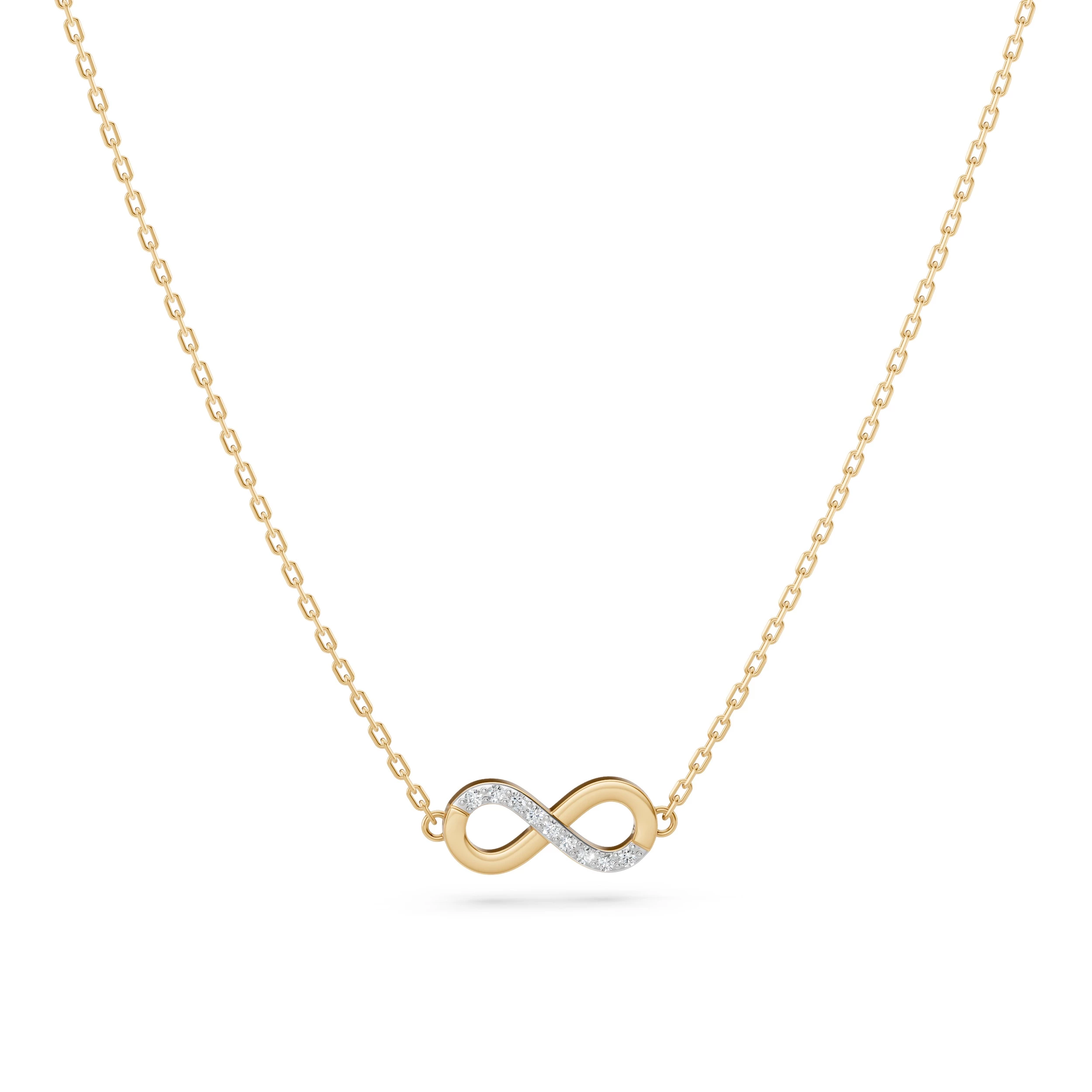 Collier Perfection Parisienne Minimalisme ronde 0,05 ct — vue 6