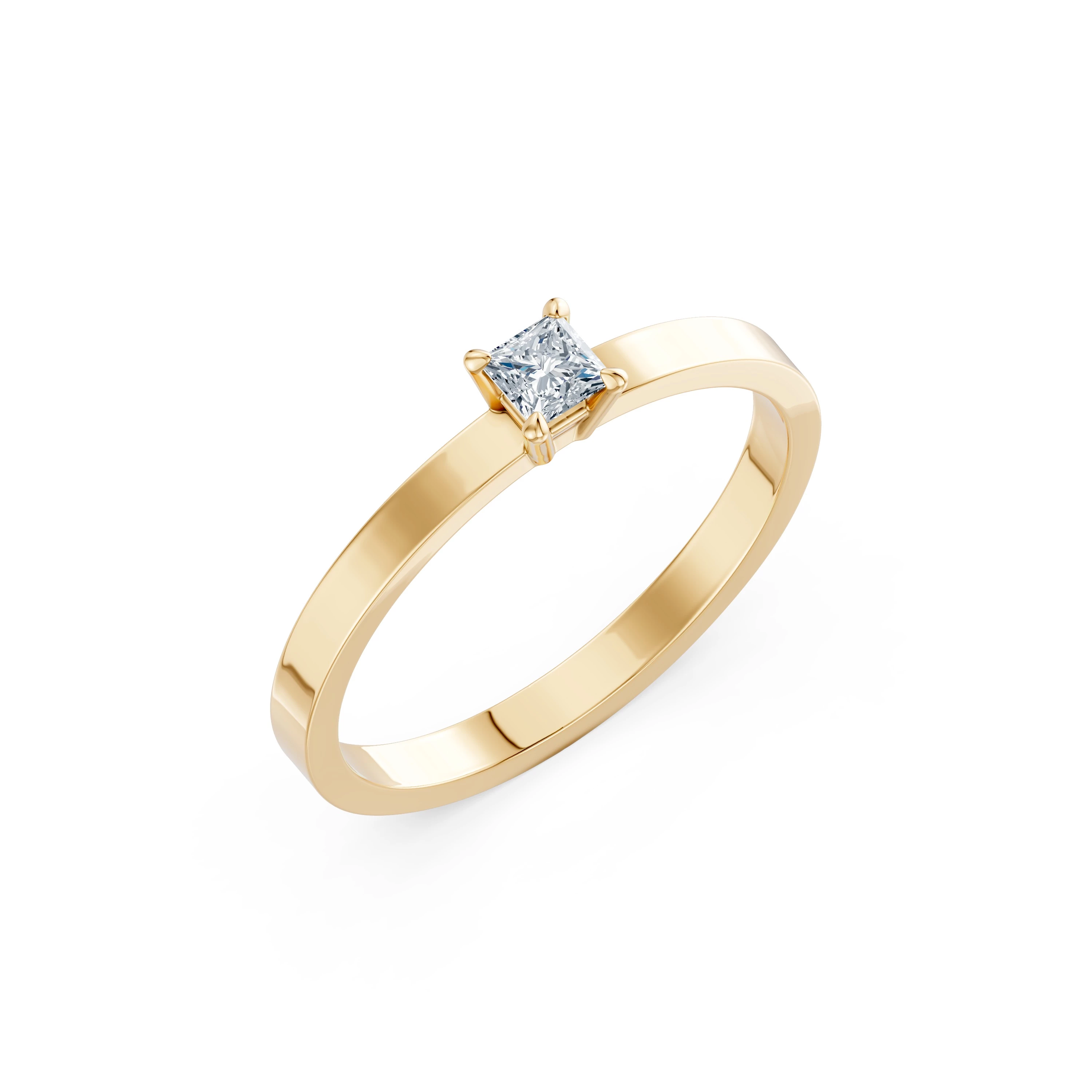 Bague Altesse Rayonnante Solitaire 0,17 ct · 3,0 mm — vue 4