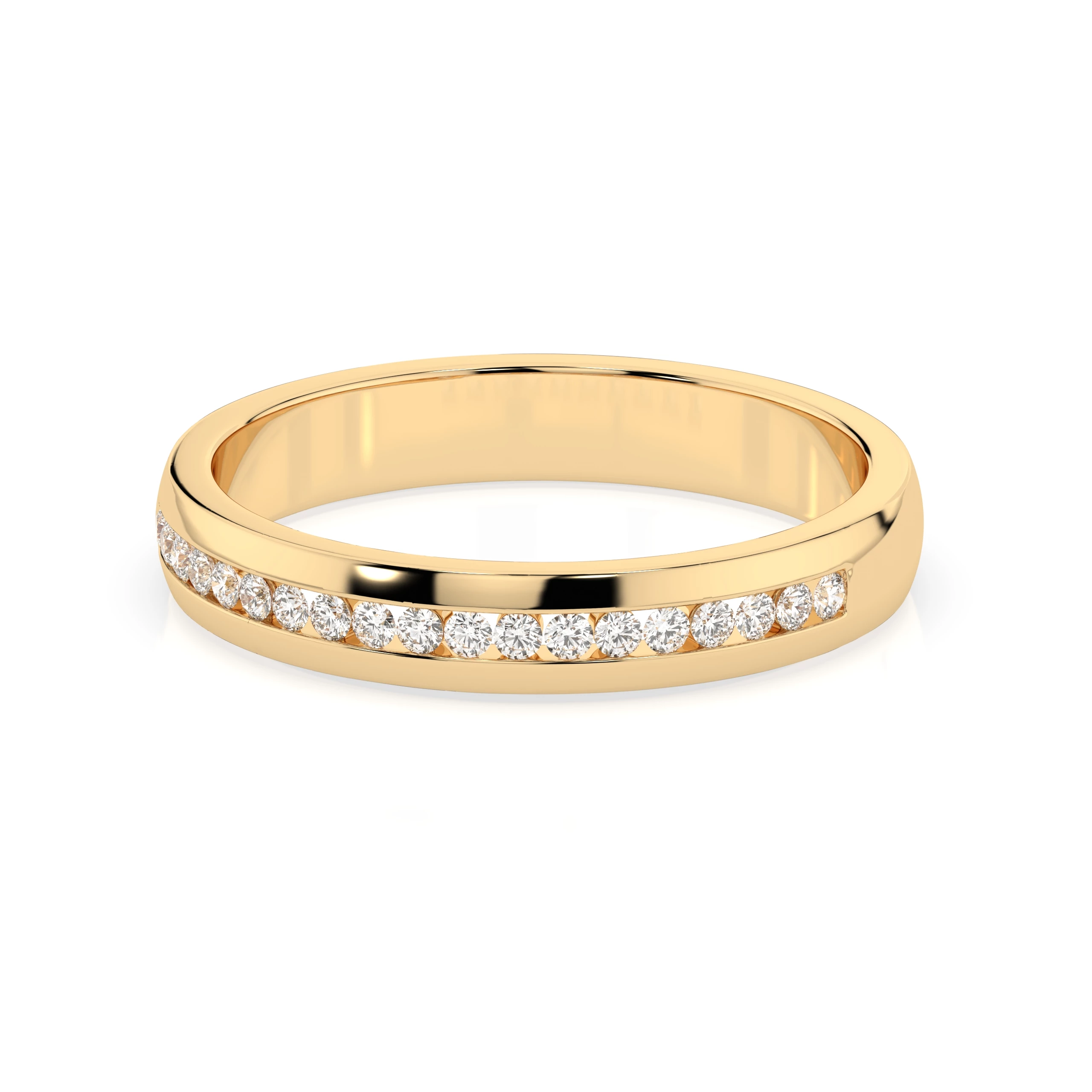 Bague Romance Délicate Éternité ronde 0,15 ct — vue 6