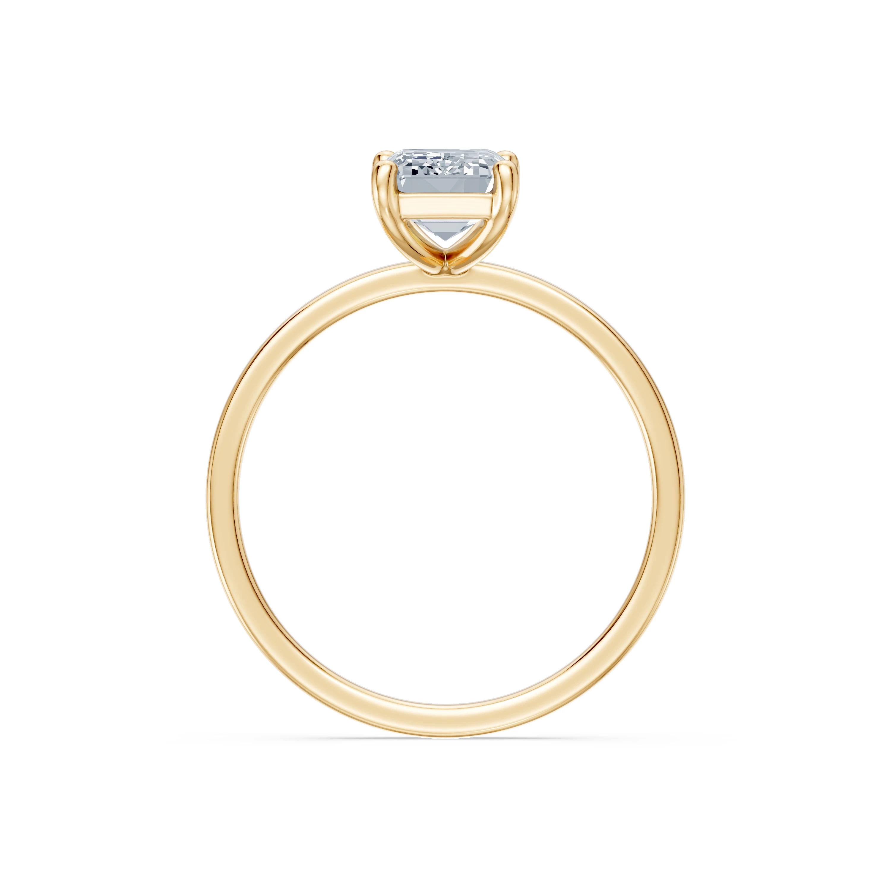 Bague Apparat Suprême Solitaire émeraude 1,5 ct · 1,5 mm — vue 5