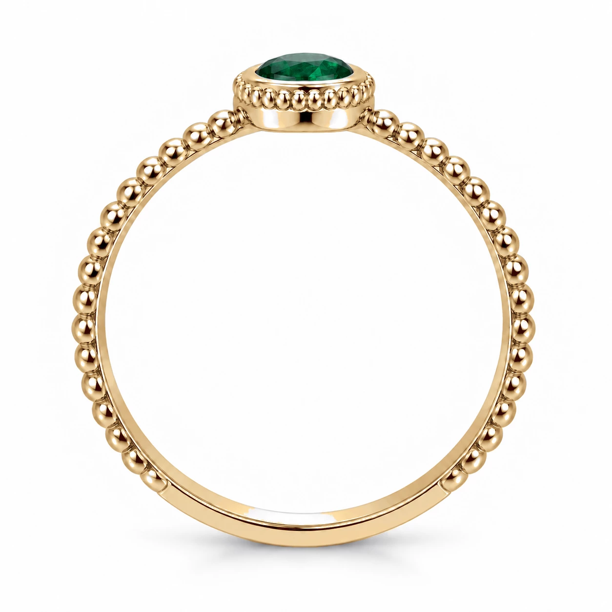 Bague Écrin Légendaire Pierre Précieuse ovale 0,42 ct — vue 8