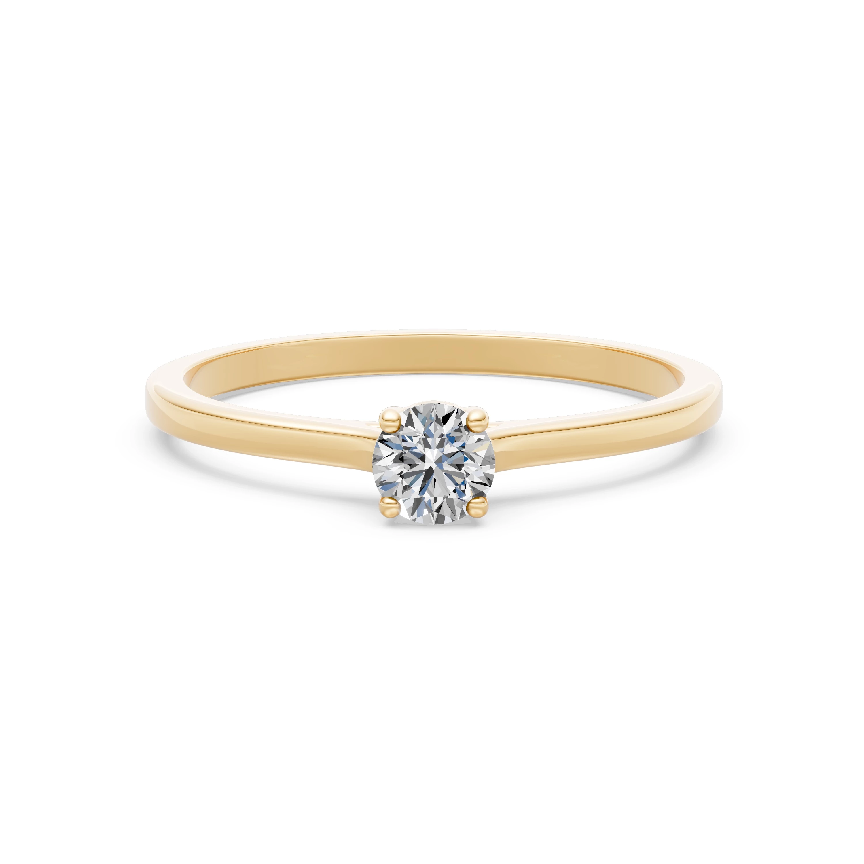 Bague Prestige Radieux Solitaire ronde 0,3 ct · 4,2 mm — vue 6