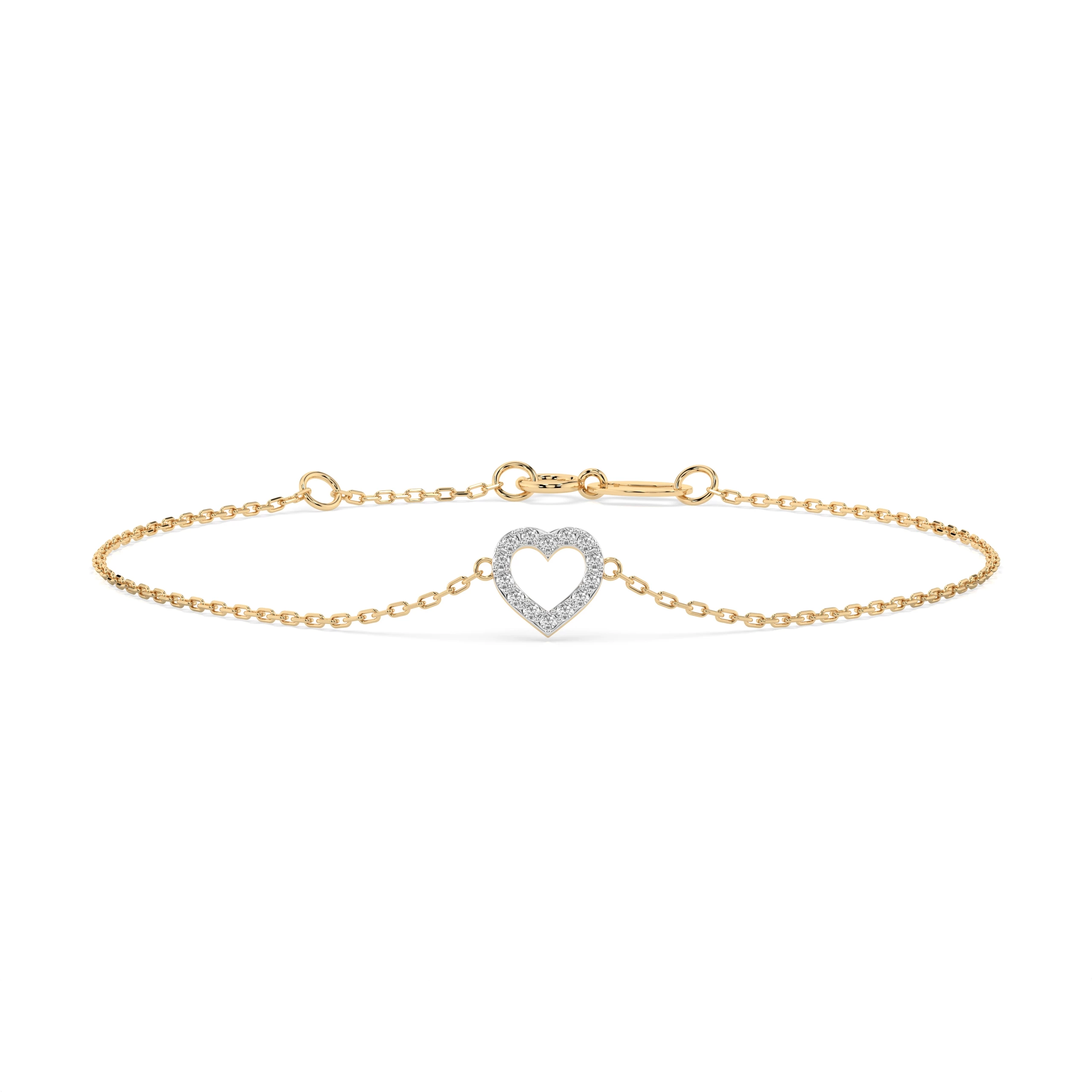 Bracelet Tentation Rare Minimalisme ronde 0,07 ct — vue 4