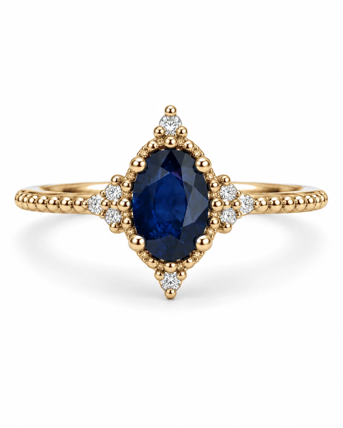 Bague Mirage Étoilé Pierre Précieuse 0,56 ct — vue 9