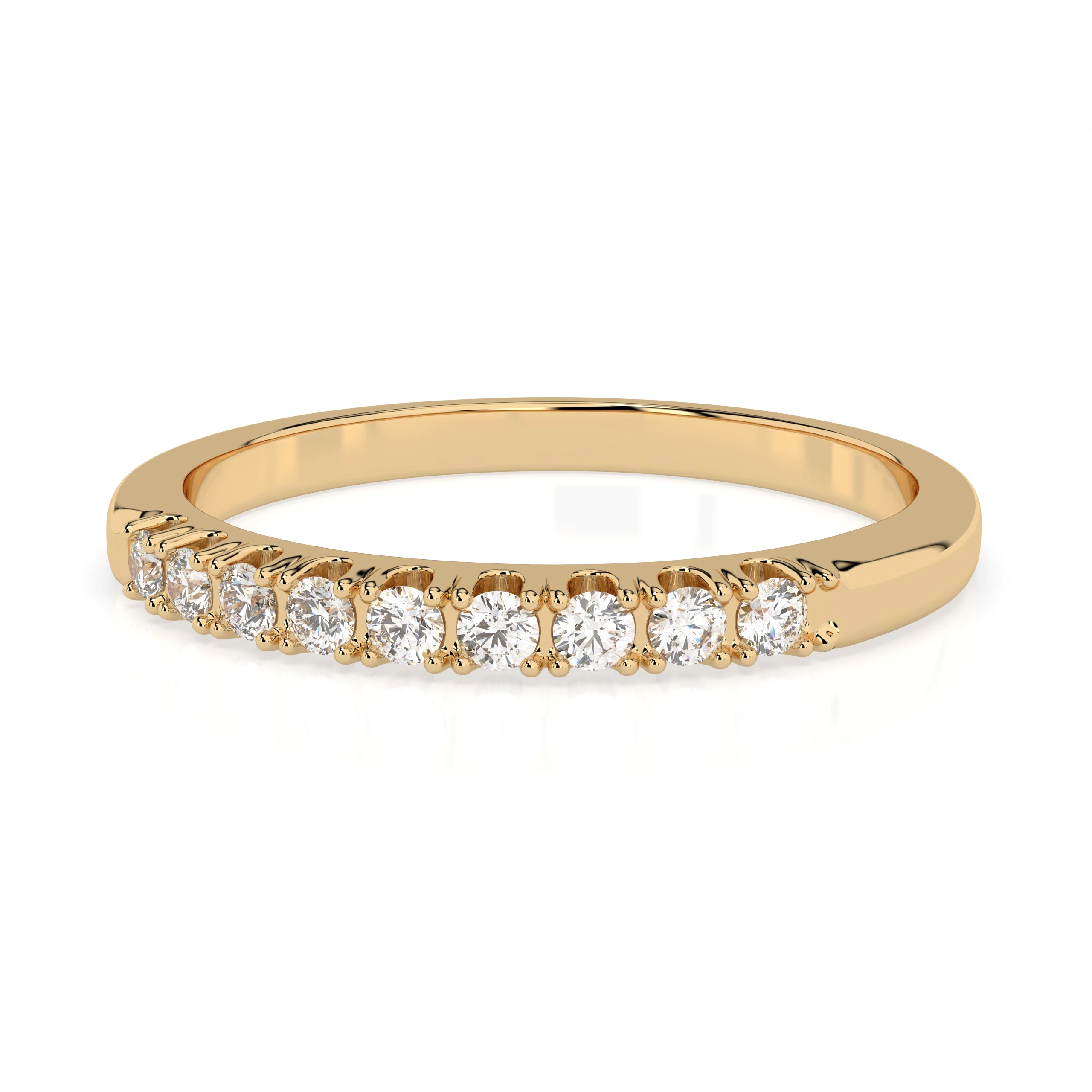 Bague Passion Lumineuse Éternité ronde 0,18 ct — vue 6