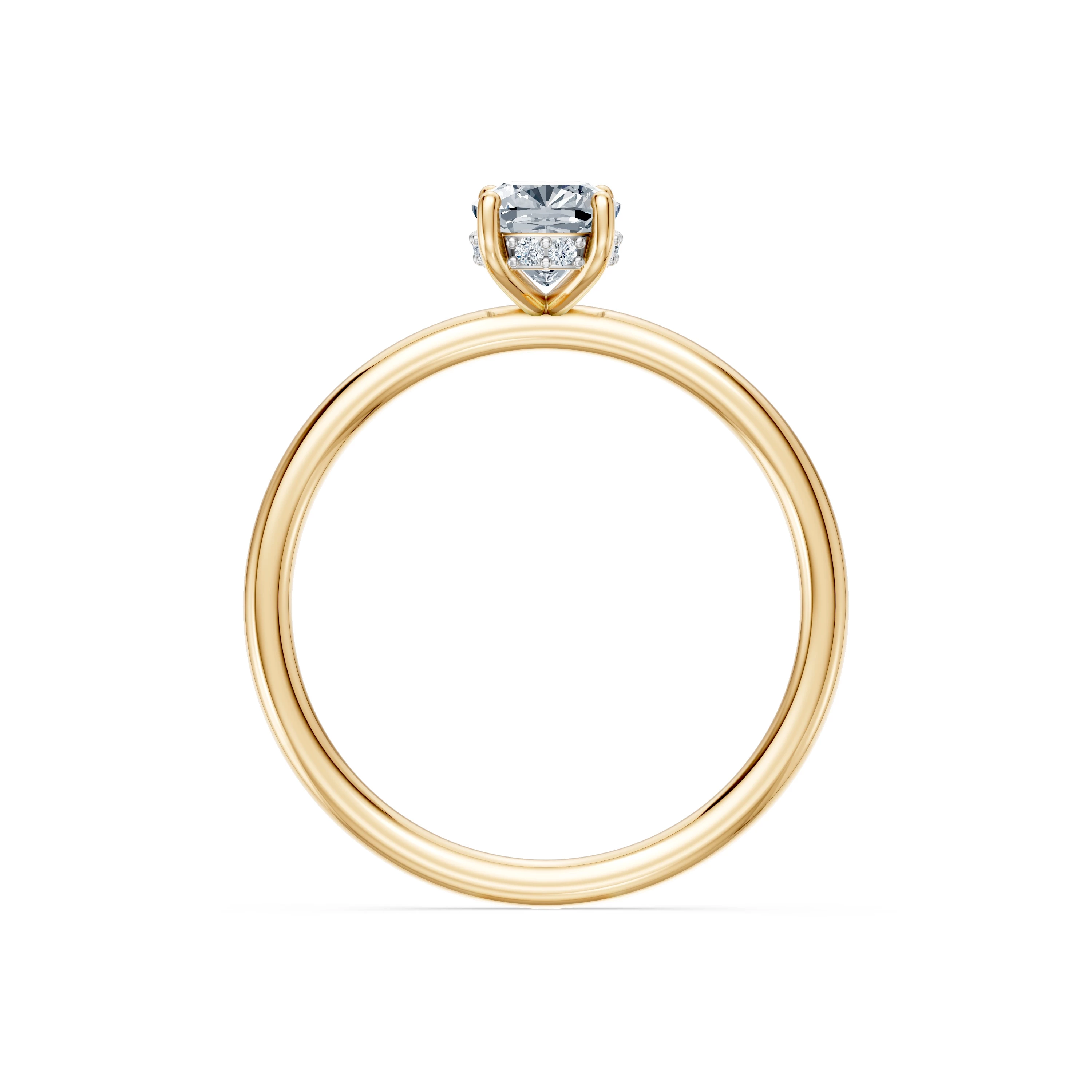 Bague Perfection Somptueuse Solitaire coussin 1 ct — vue 5