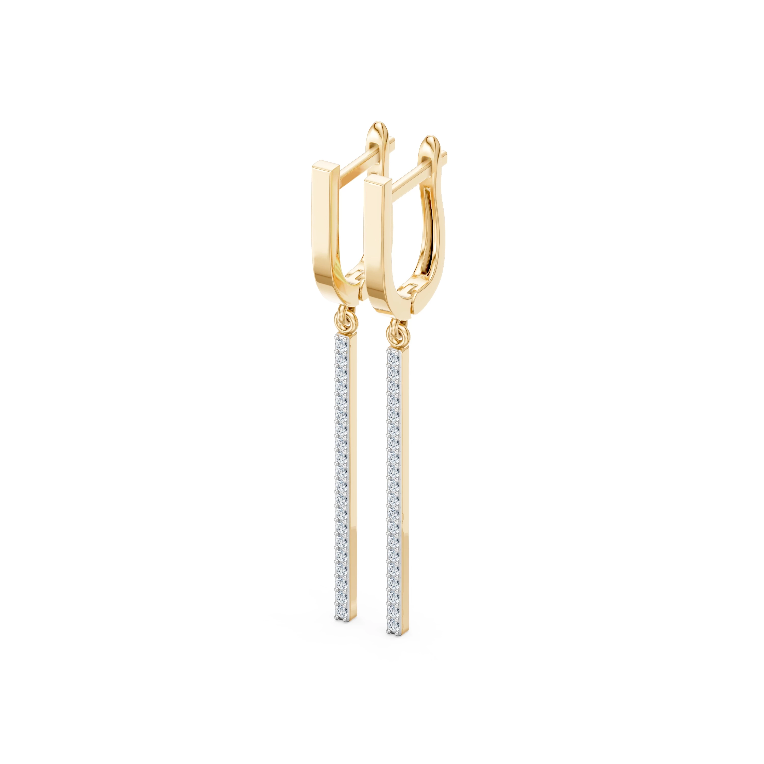 Boucles d'oreilles L'Ombre des Diamants Minimalisme 0,01 ct — vue 6