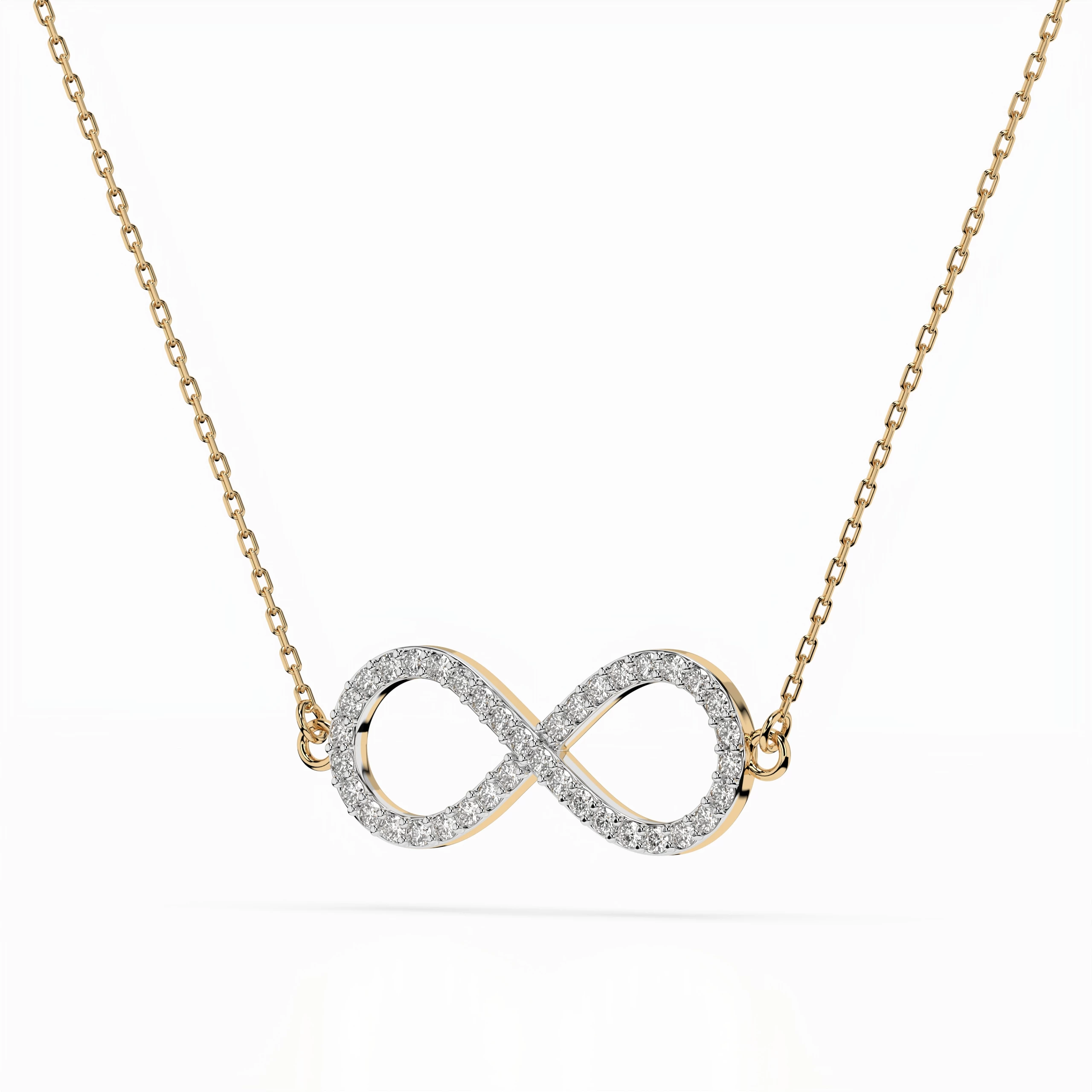 Collier Éclipse Interdite Minimalisme ronde 0,19 ct — vue 5