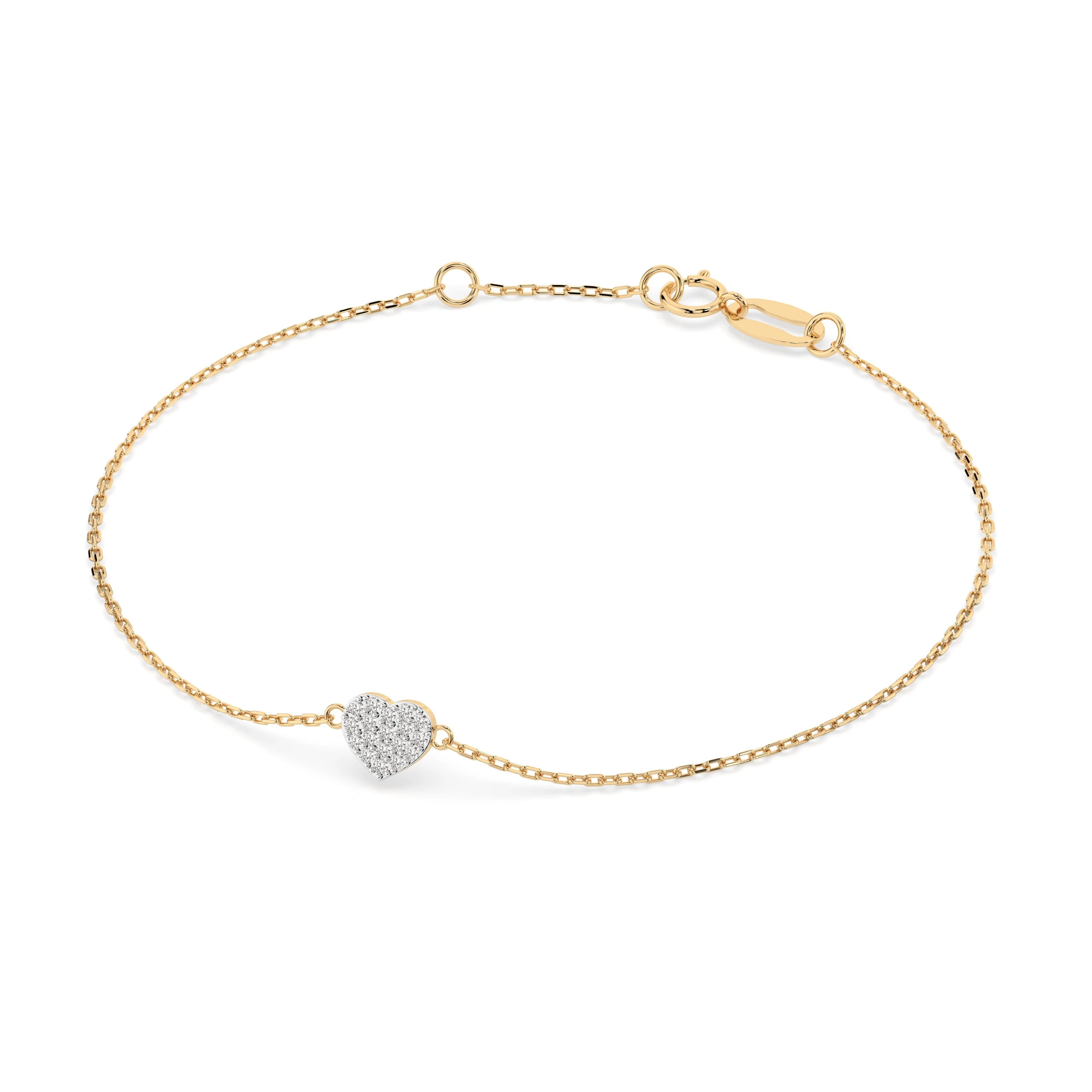 Bracelet Velours Secret Minimalisme ronde 0,09 ct — vue 6