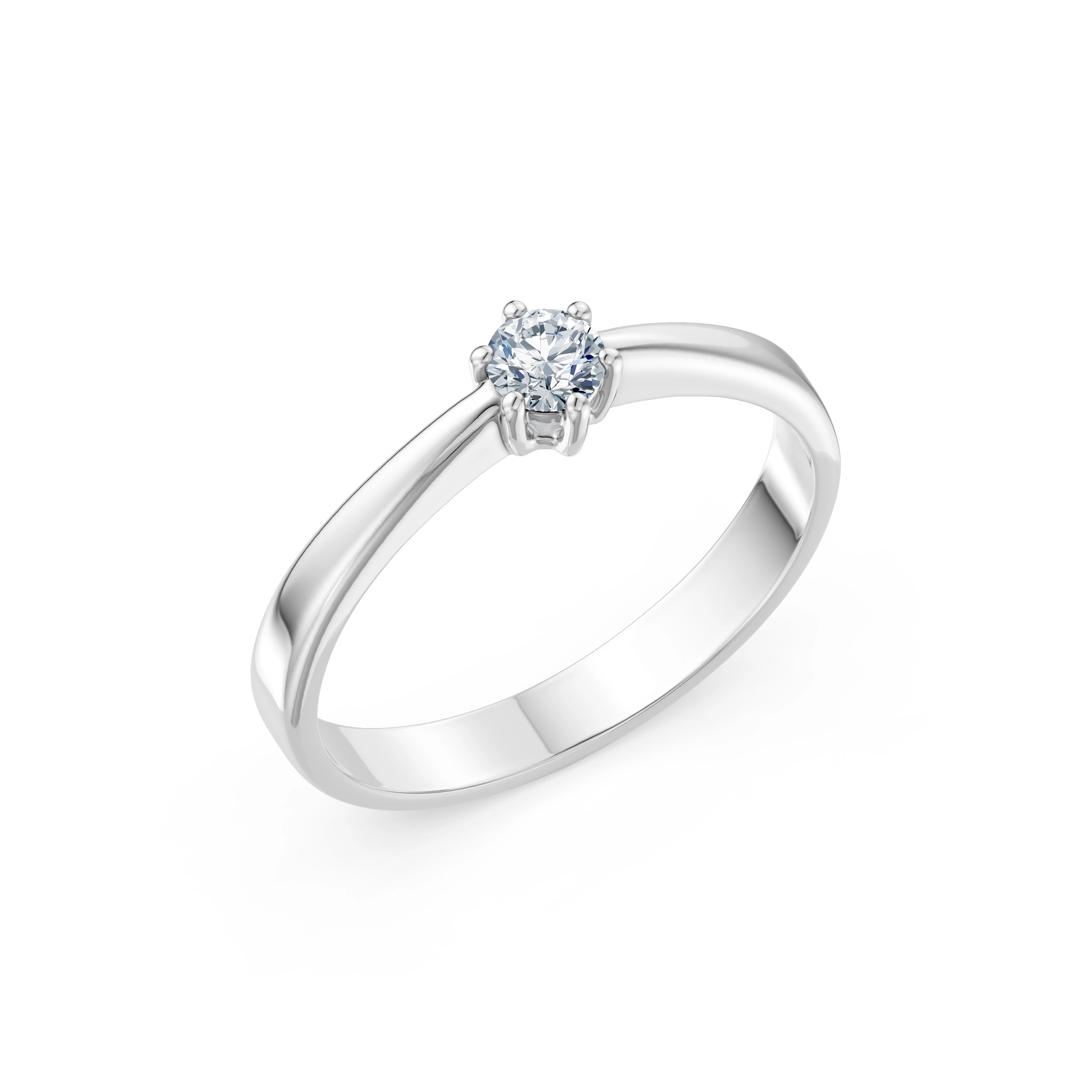 Bague Splendeur Somptueuse Solitaire 0,2 ct · 3,7 mm — vue 1