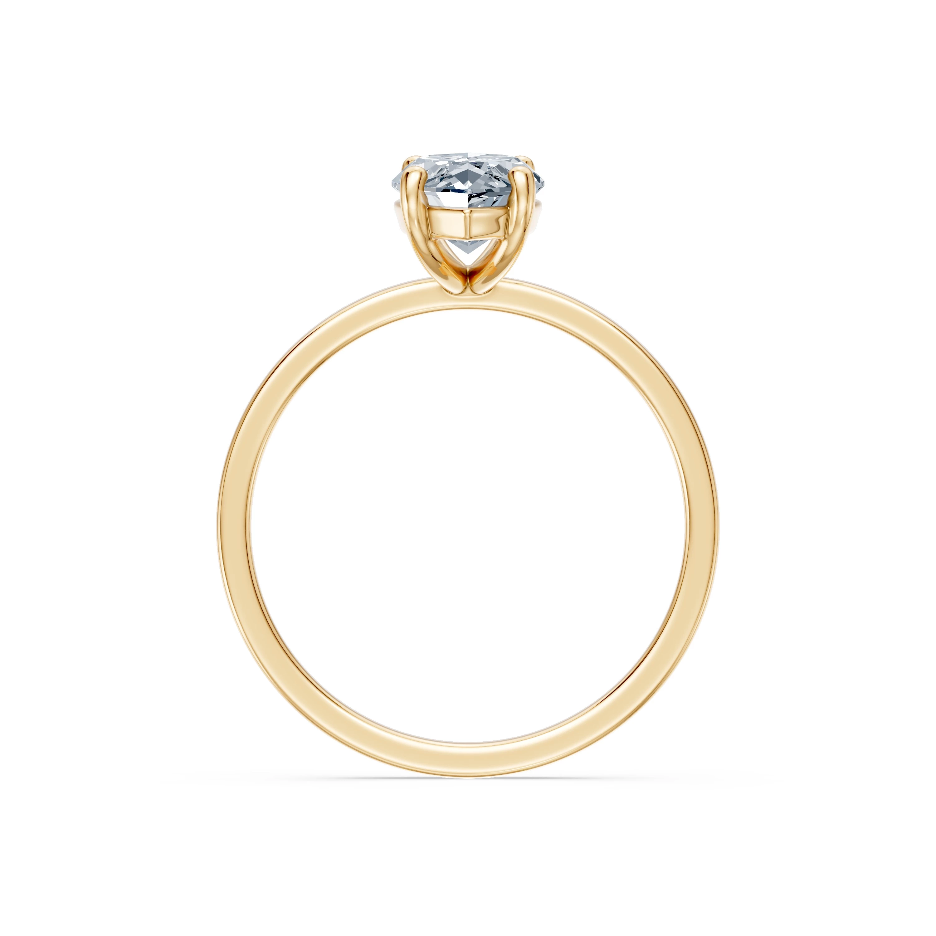 Bague Élégance Suprême Solitaire marquise 1,5 ct · 1,5 mm — vue 5