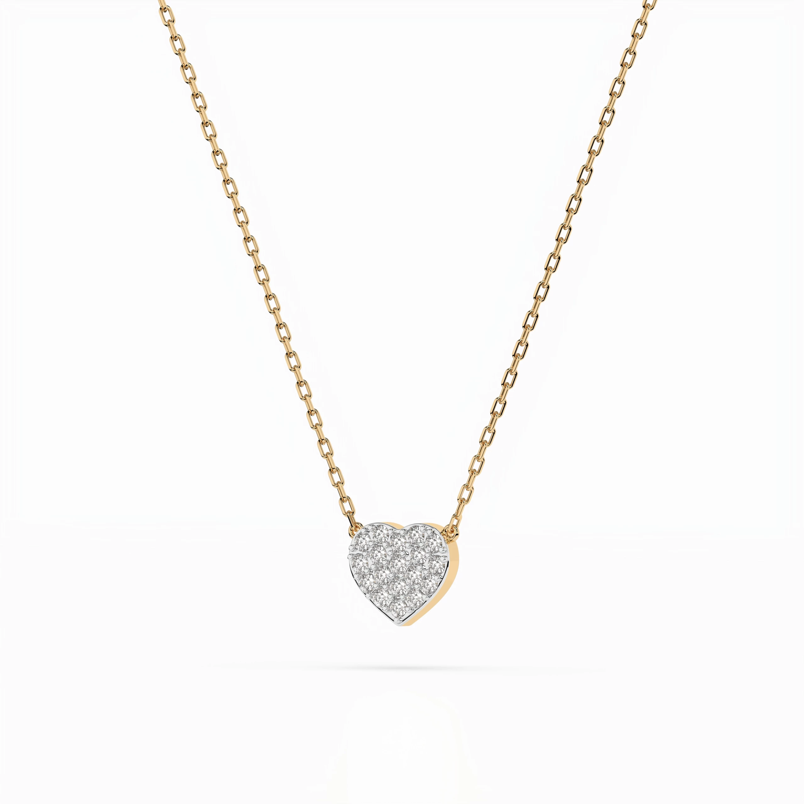 Collier Orbite Sacrée Illusion ronde 0,09 ct — vue 5
