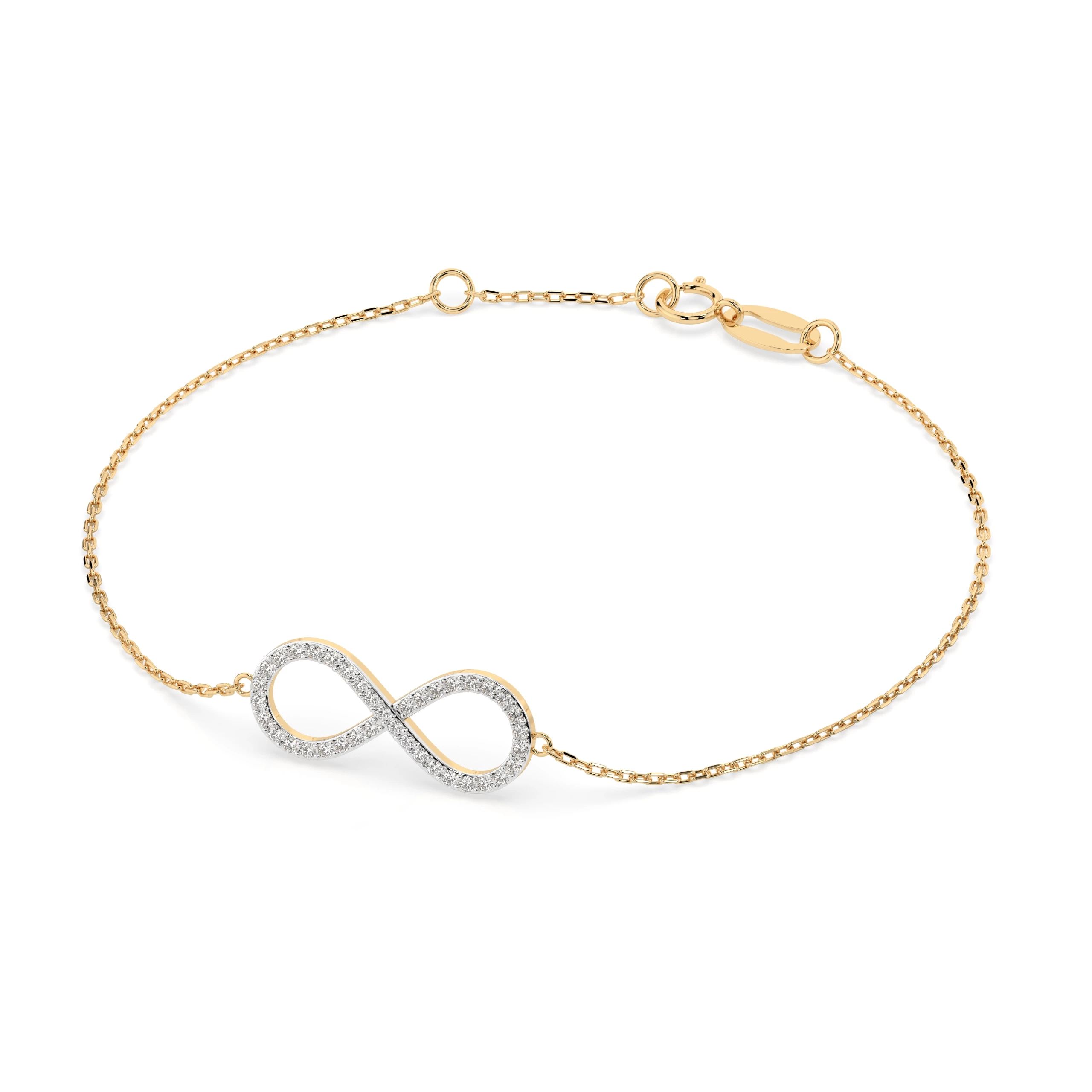 Bracelet Rareté Précieuse Minimalisme ronde 0,19 ct — vue 6