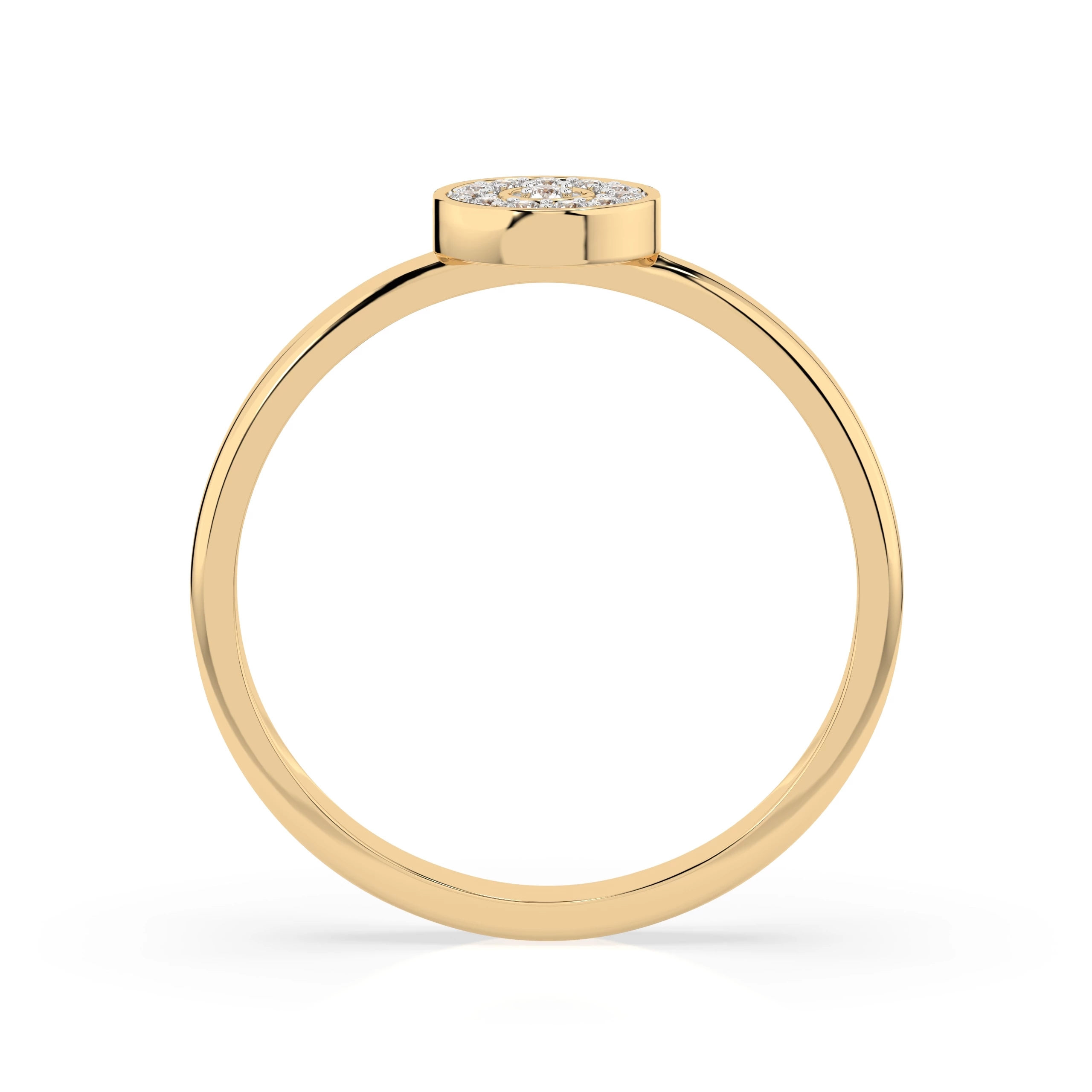 Bague Cosmos Sacré Illusion ronde 0,07 ct — vue 5