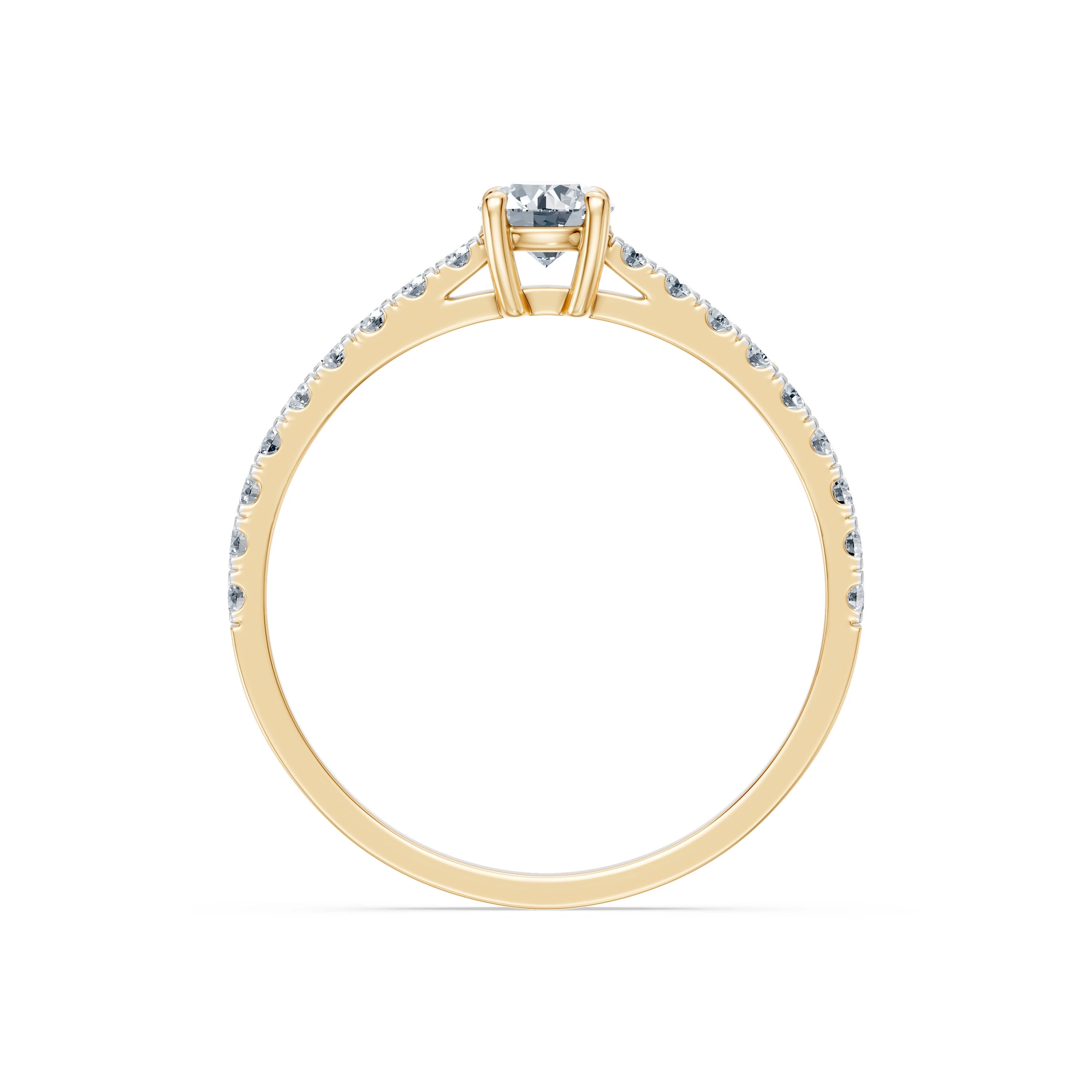 Bague Murmure Infini Solitaire Éternité 0,3 ct — vue 5