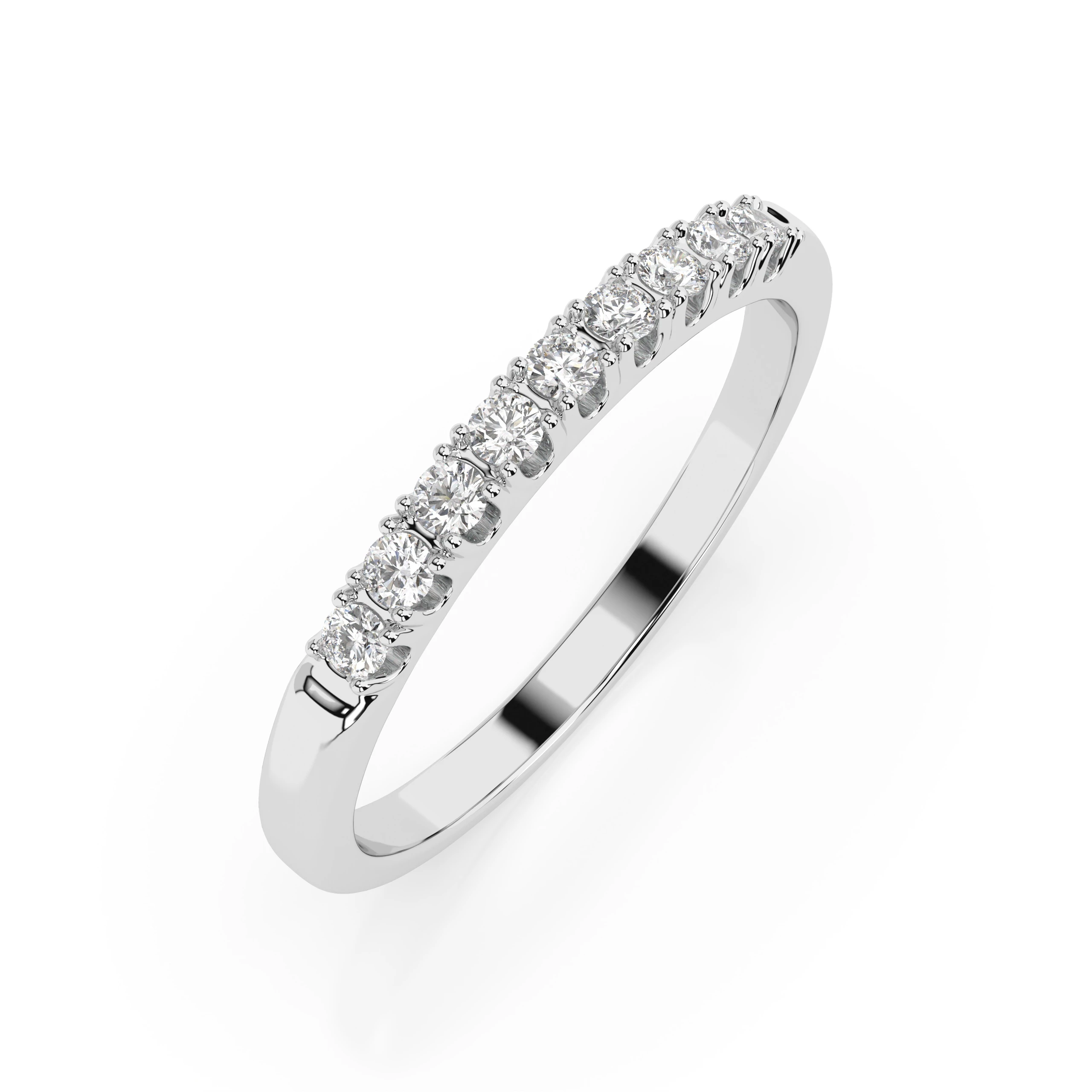 Bague Passion Lumineuse Éternité ronde 0,18 ct — vue 1