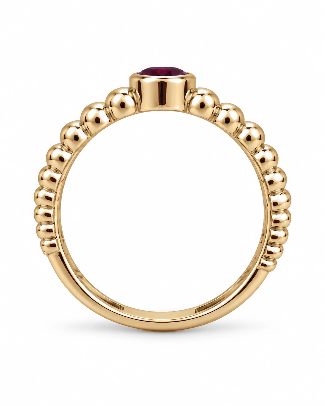 Bague Émotion Éternelle Pierre Précieuse poire 0,5 ct — vue 8
