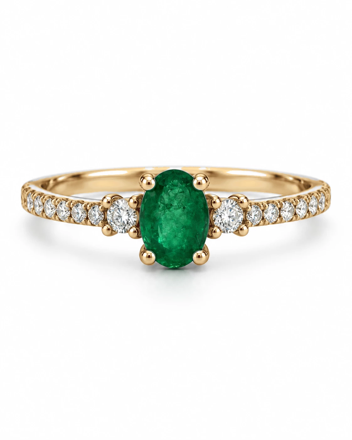 Bague Blason Éternel Pierre Précieuse 0,19 ct — vue 9