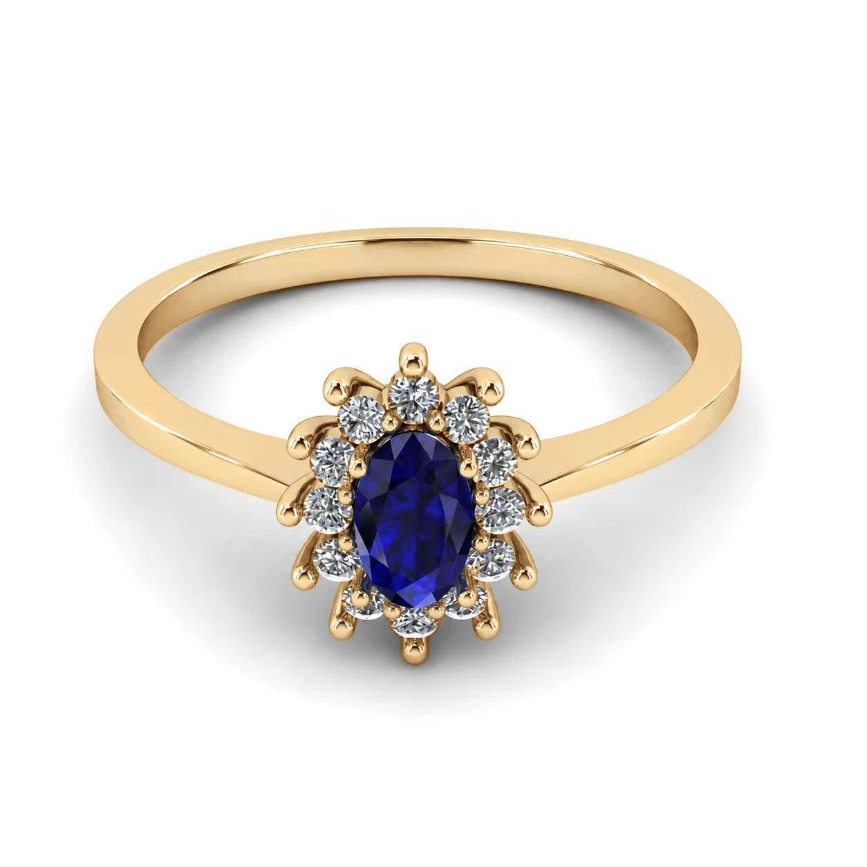 Bague Mirage Mystérieux Pierre Précieuse ovale 0,31 ct — vue 9
