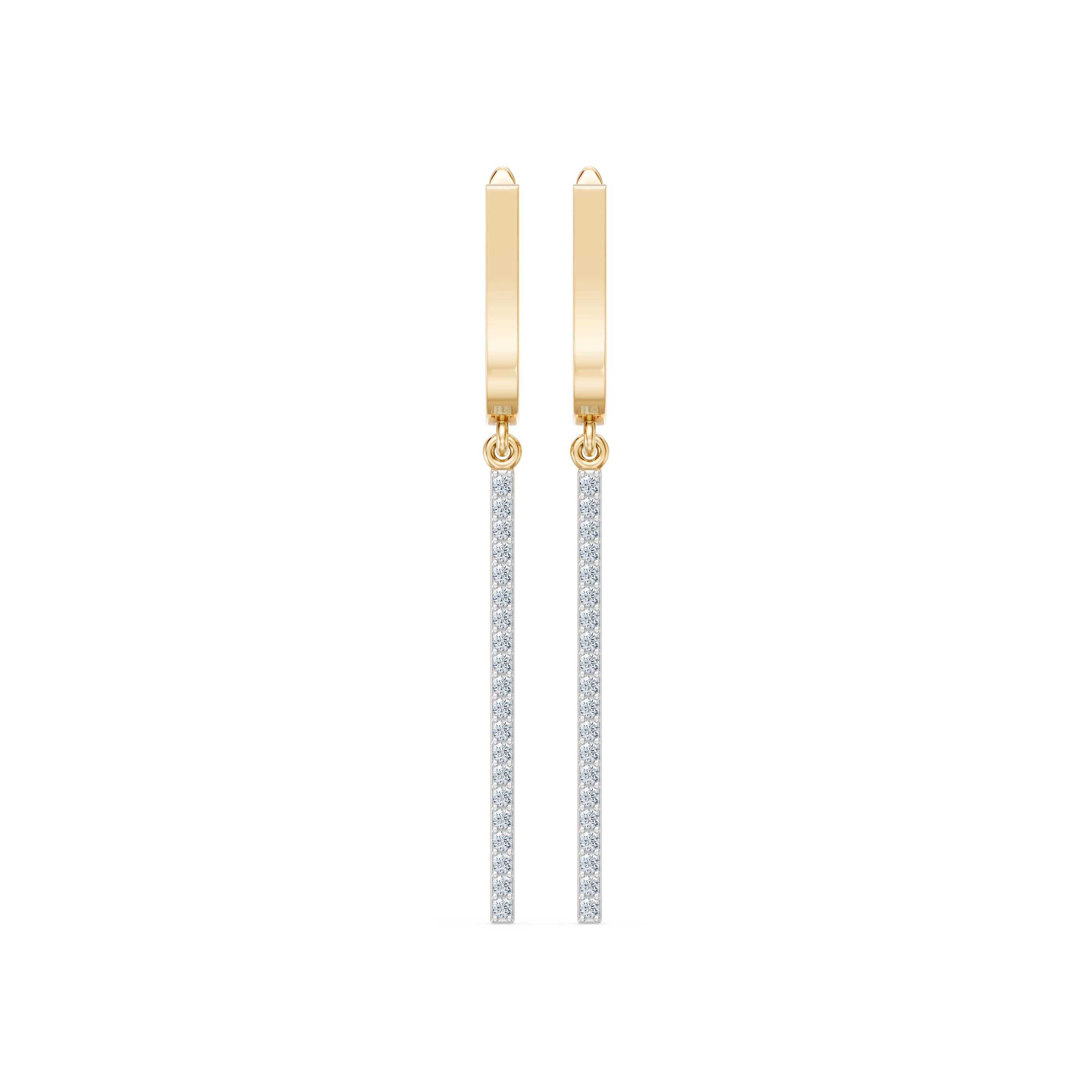 Boucles d'oreilles L'Ombre des Diamants Minimalisme 0,01 ct — vue 4