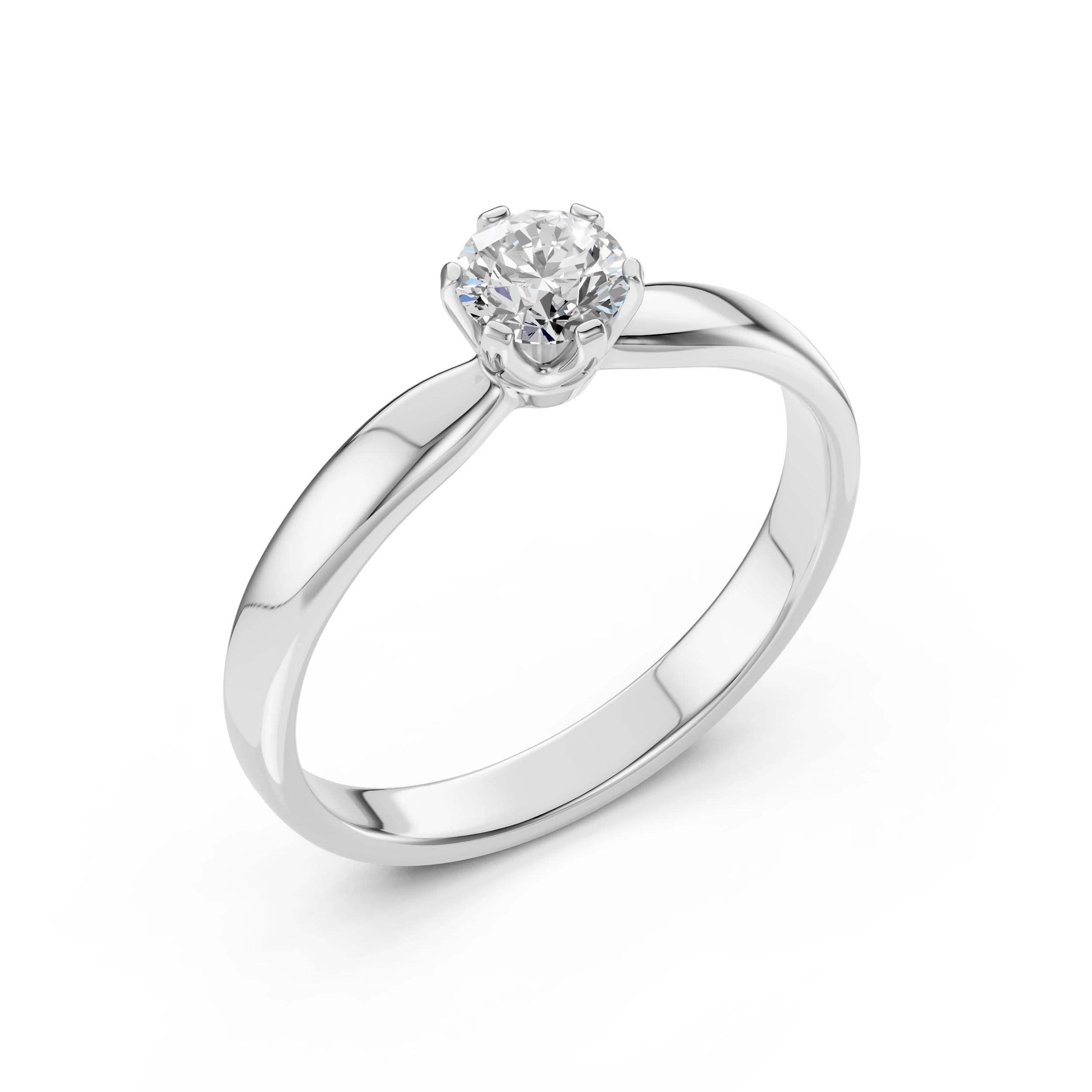 Bague Altesse Impériale Solitaire ronde 0,4 ct · 4,7 mm — vue 1