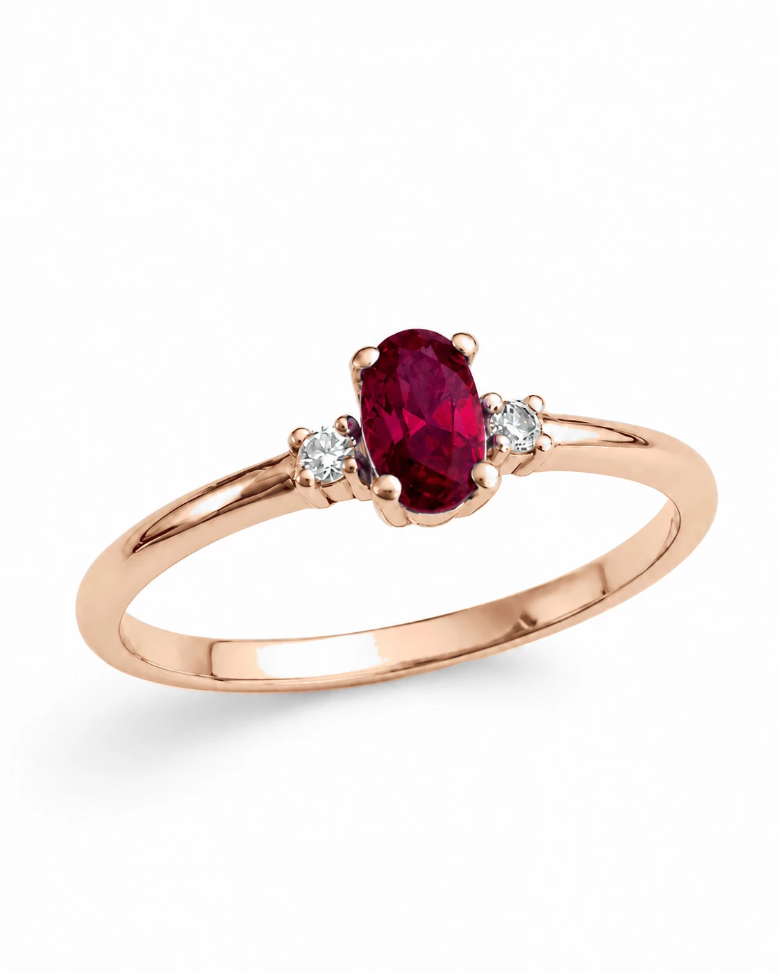 Bague Étreinte Intemporelle Pierre Précieuse 0,26 ct — vue 1