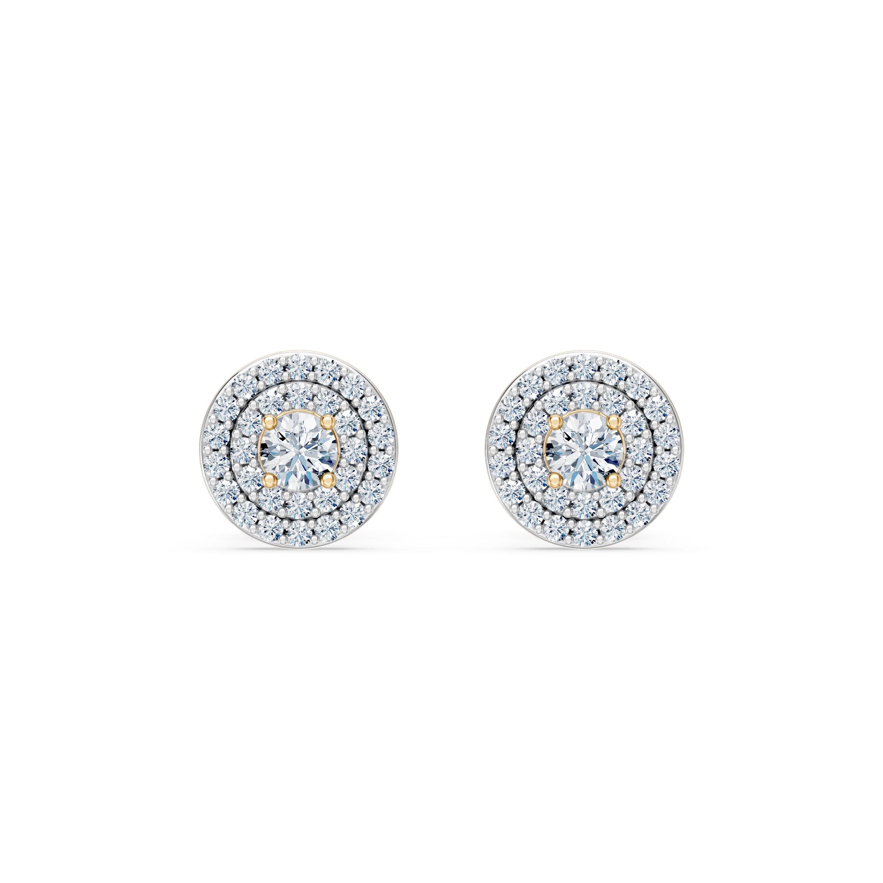 Boucles d'oreilles Rosée Céleste Illusion 0,09 ct — vue 4