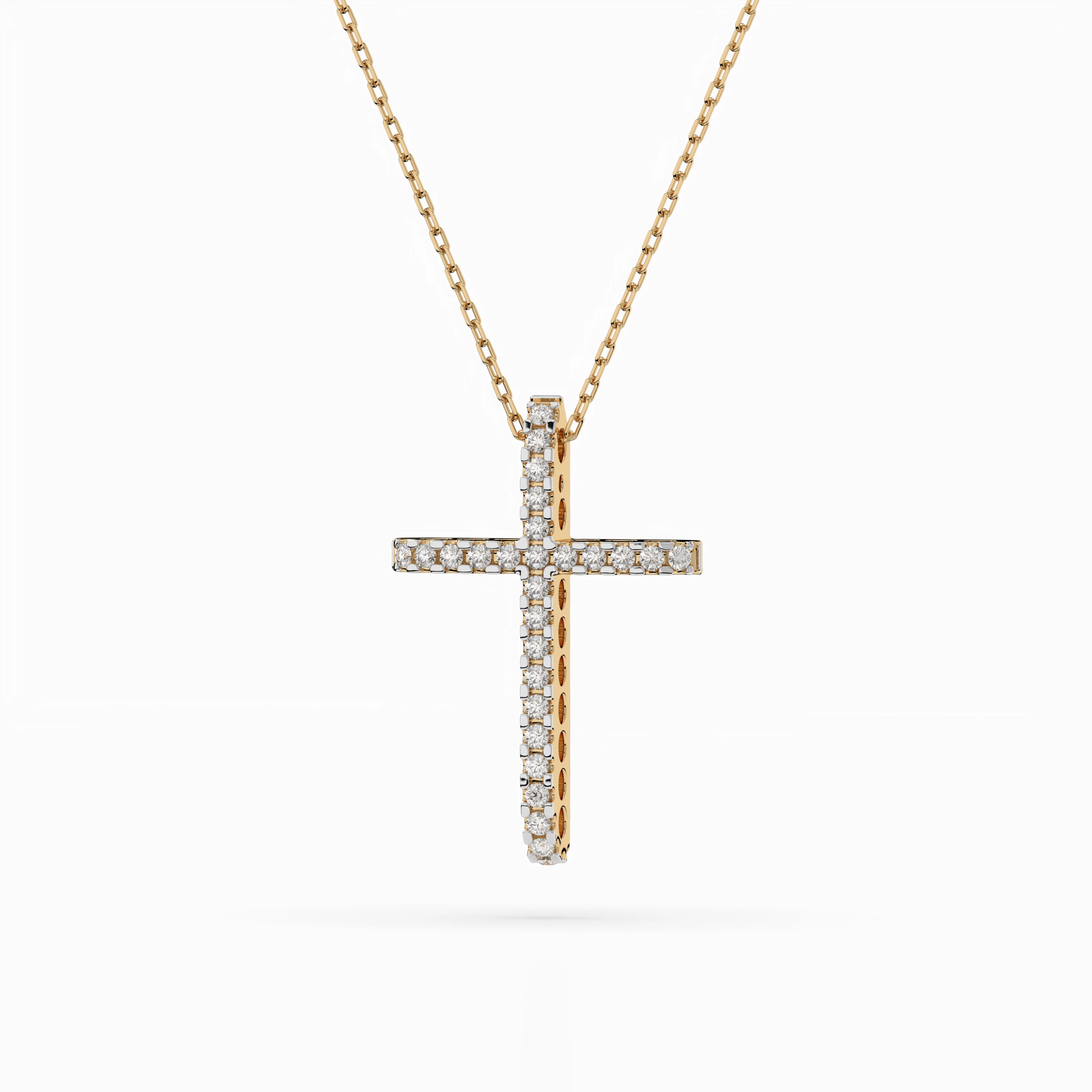 Collier Murmure Mystérieux Minimalisme ronde 0,14 ct — vue 5