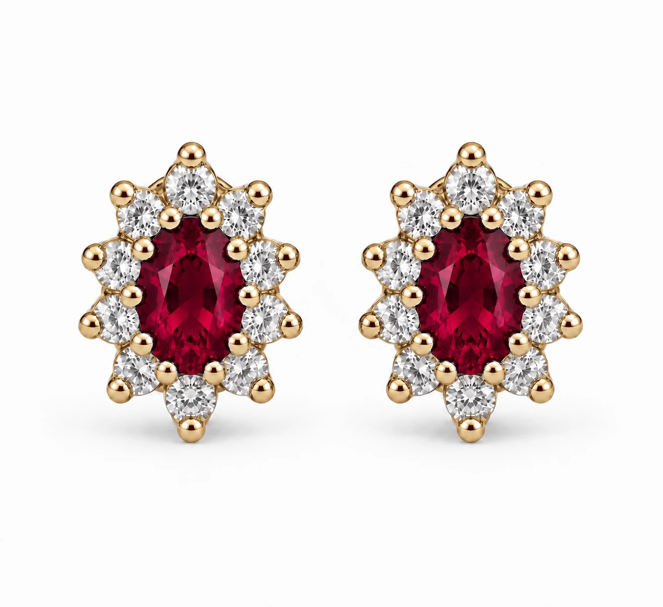 Boucles d'oreilles Tendresse Sincère Pierre Précieuse 0,52 ct — vue 5